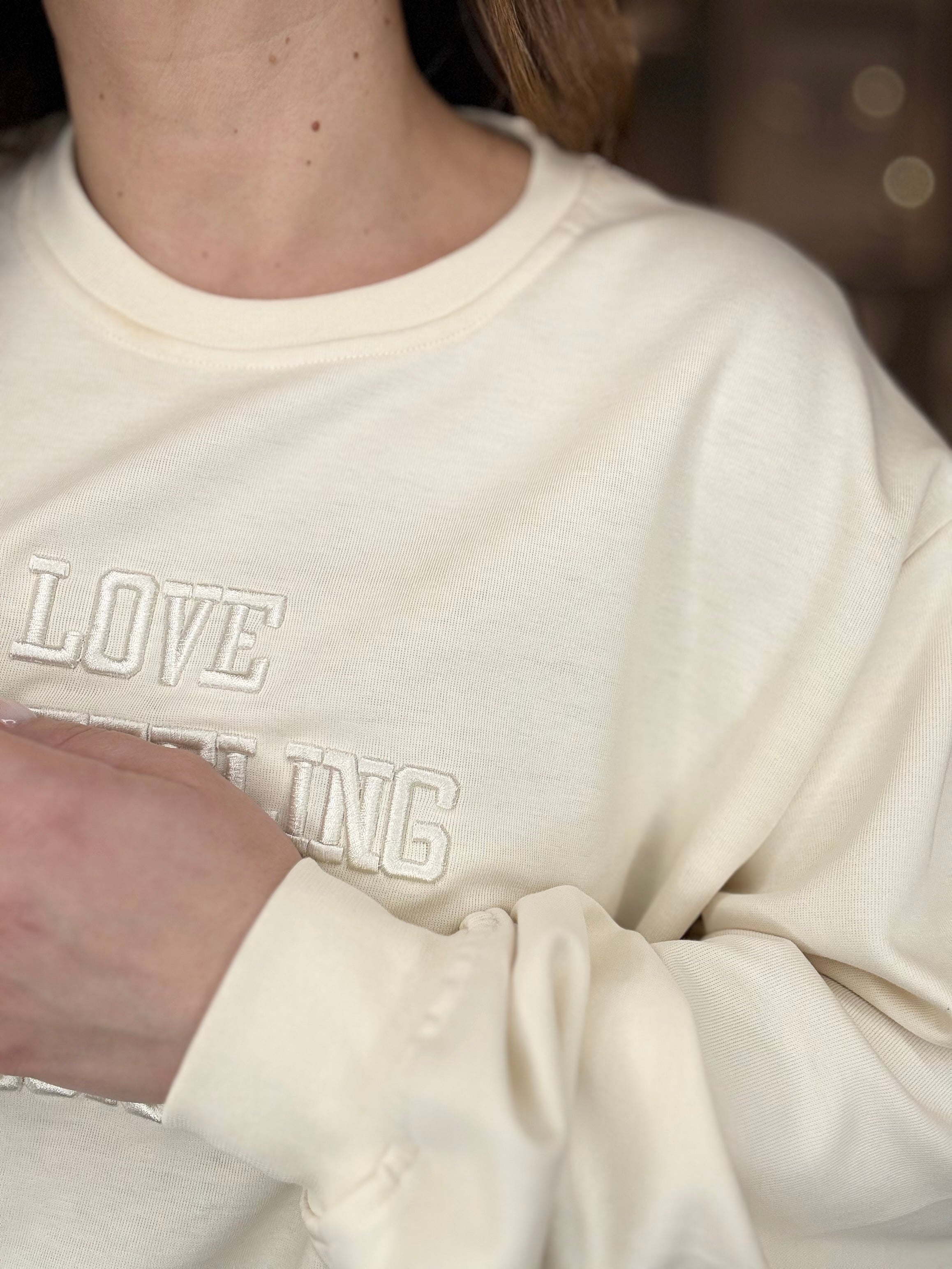 Lumina felpa Love is a feeling burro