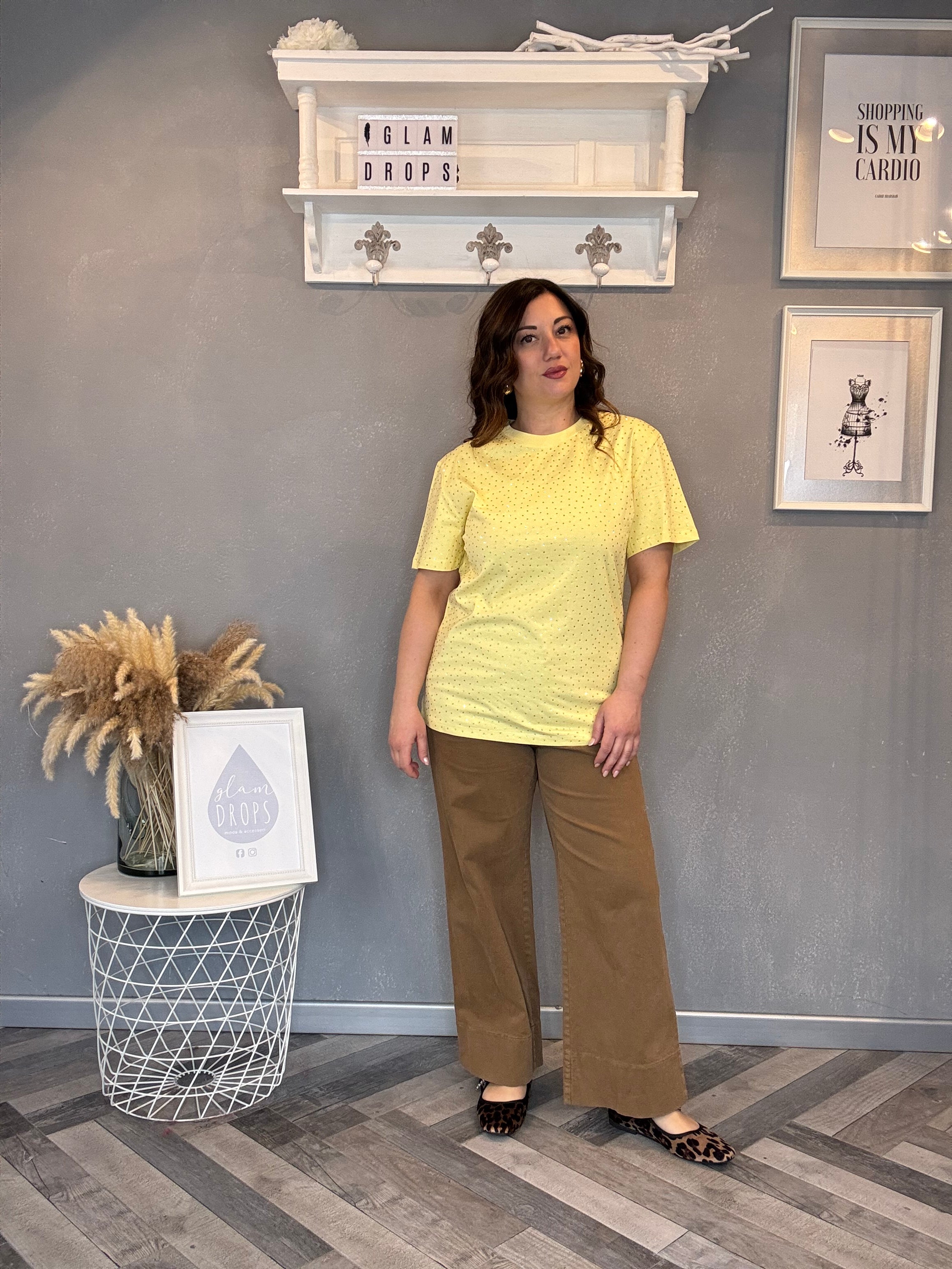 Lumina t-shirt strass