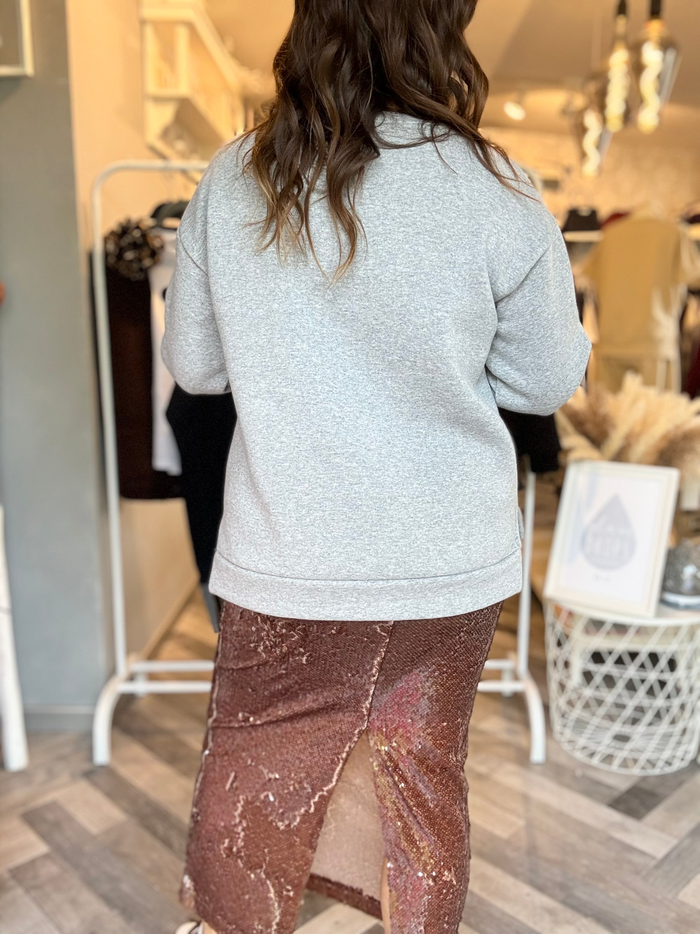 Lumina longuette paillettes