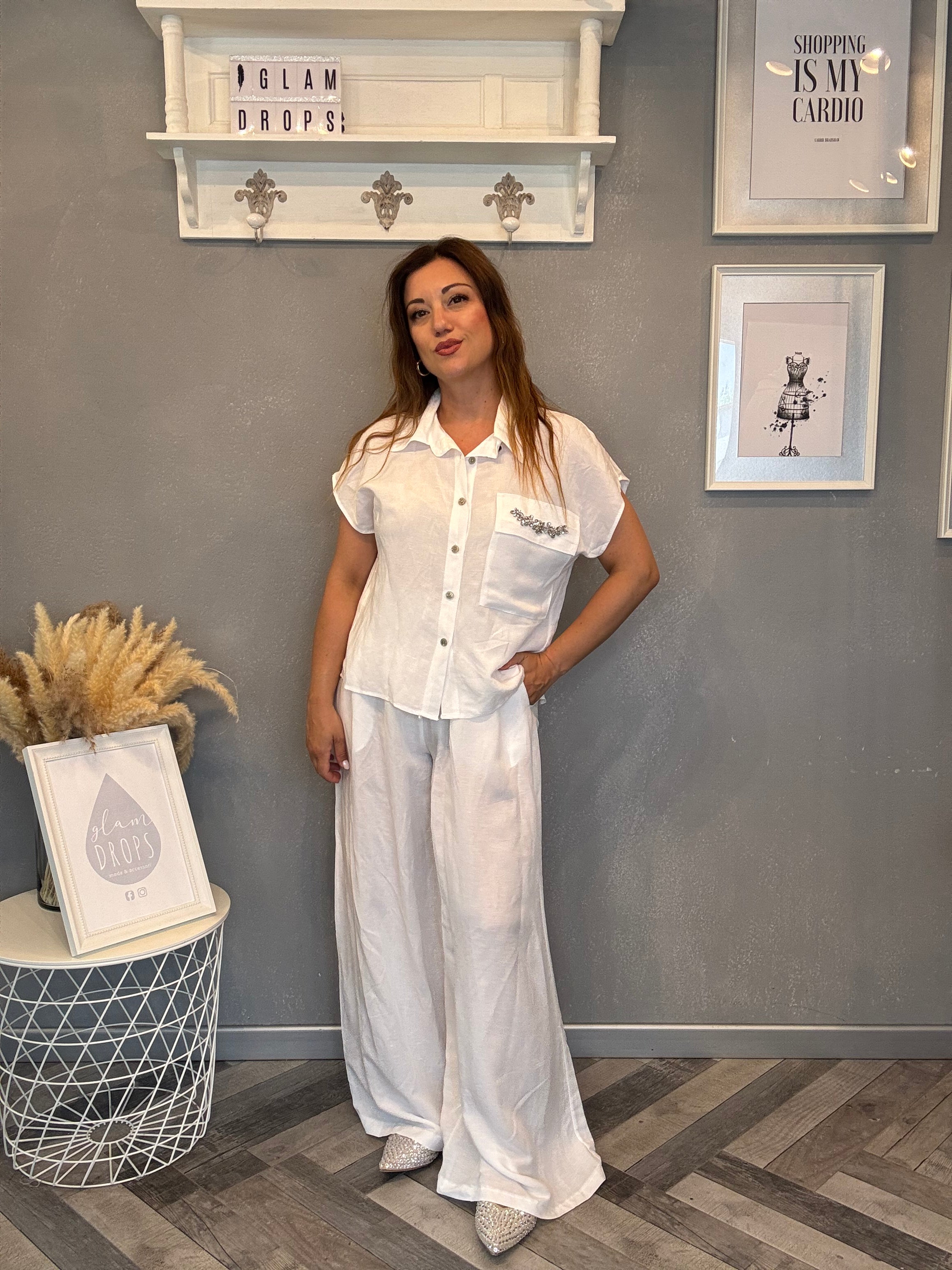 Coordinato Diamond Bianco
