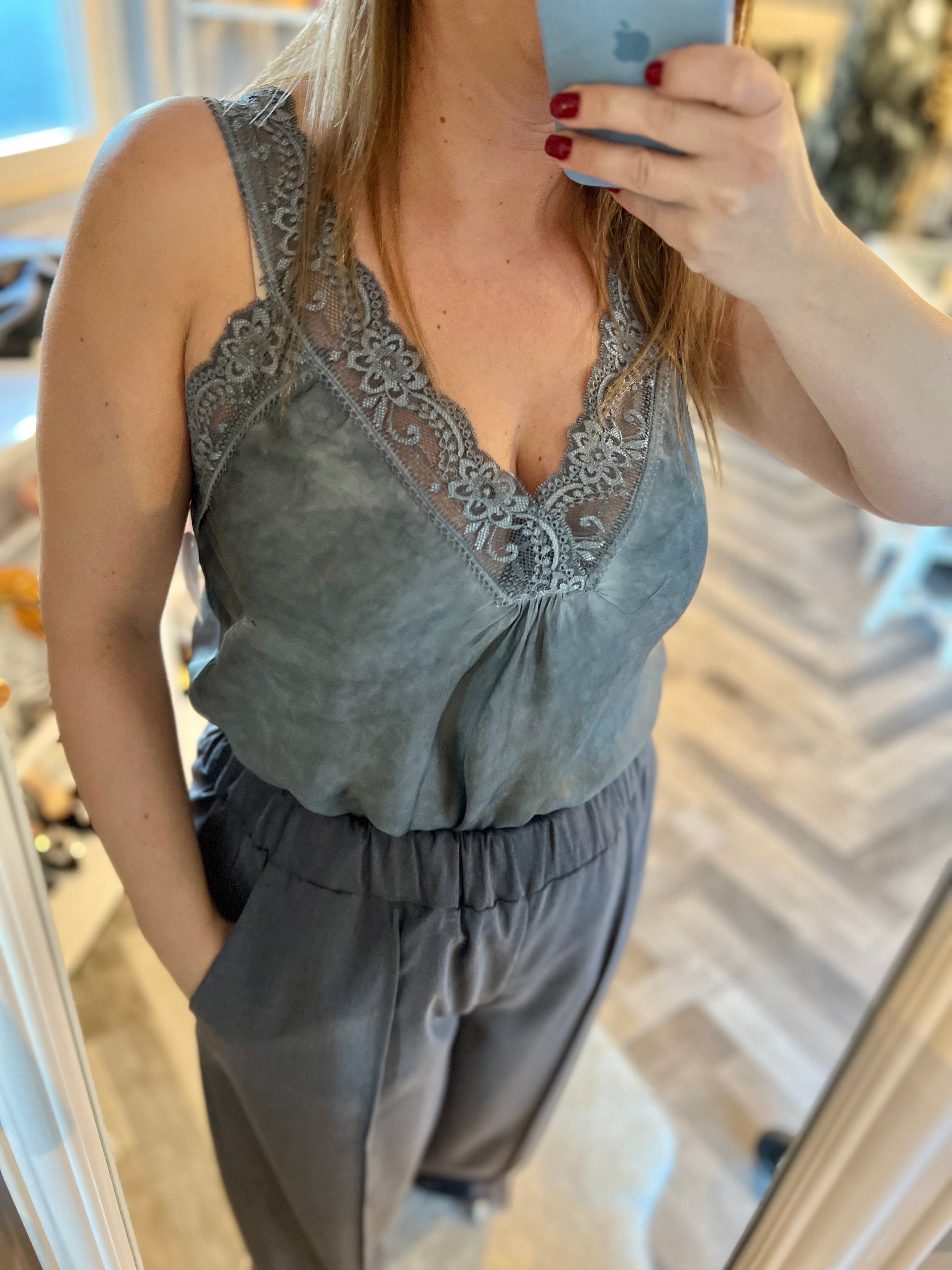Top in viscosa Lena