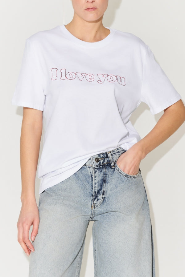 Lumina t-shirt San Valentino I love you