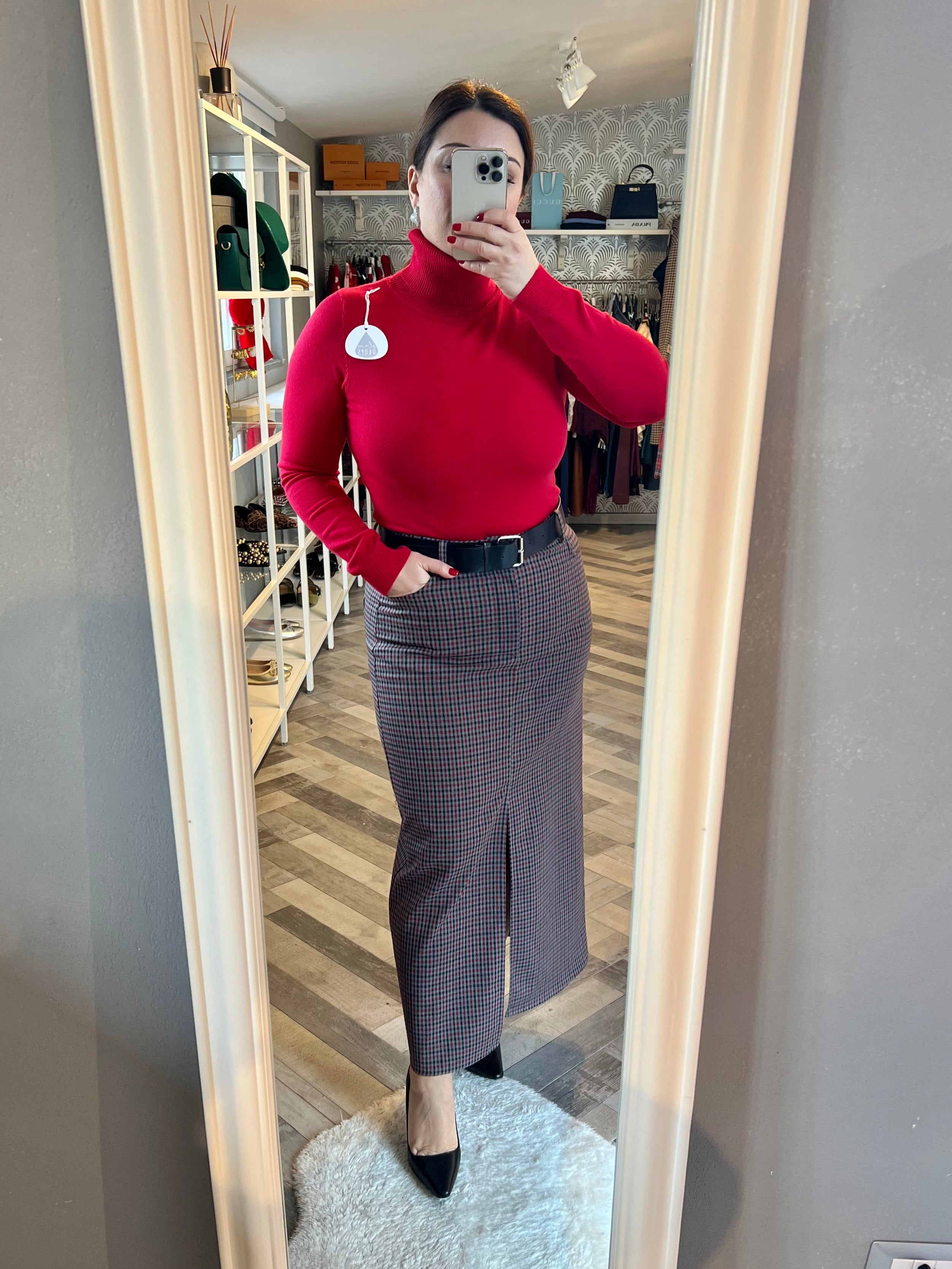 Lumina gonna micro quadro