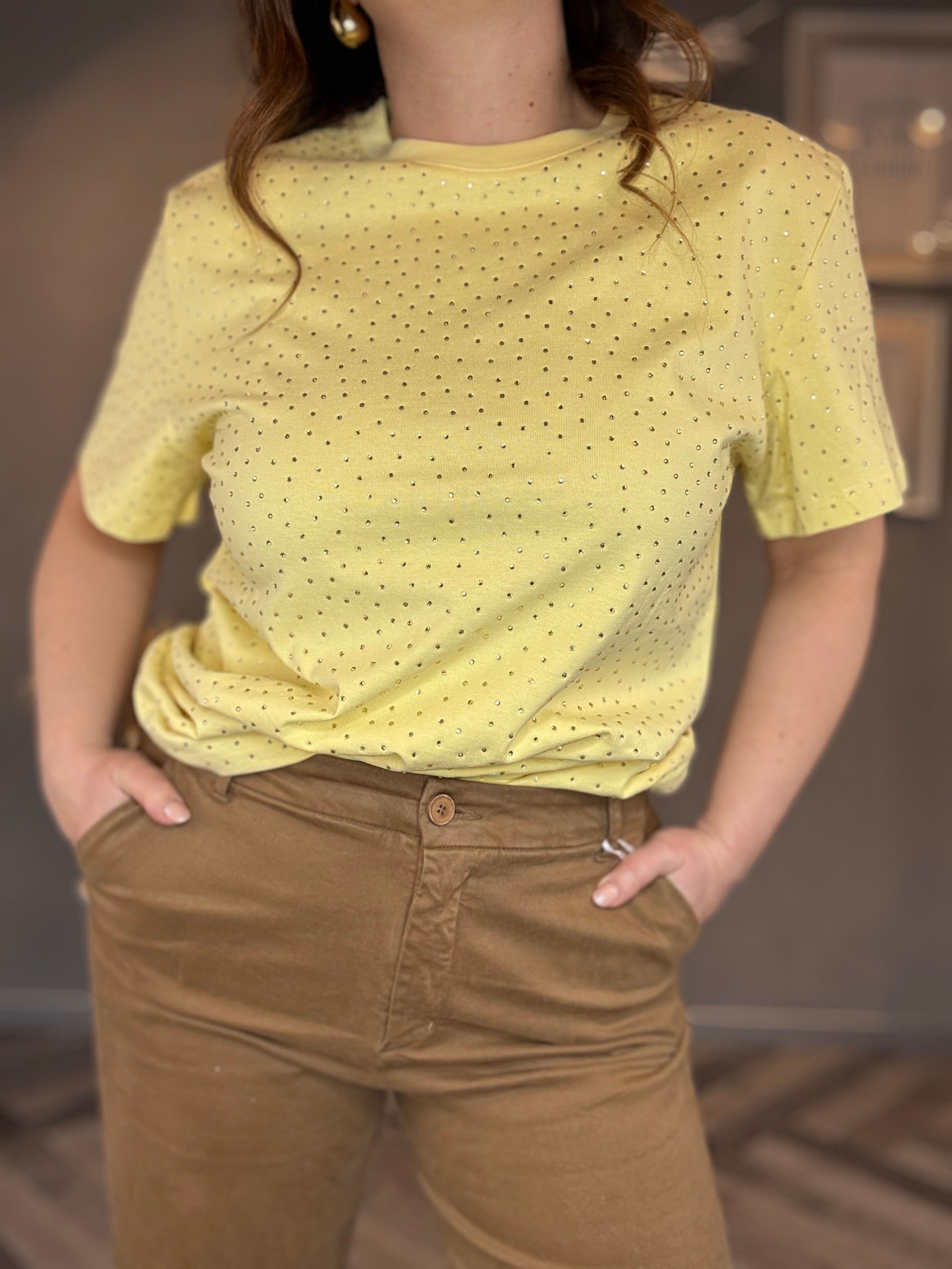 Lumina t-shirt strass