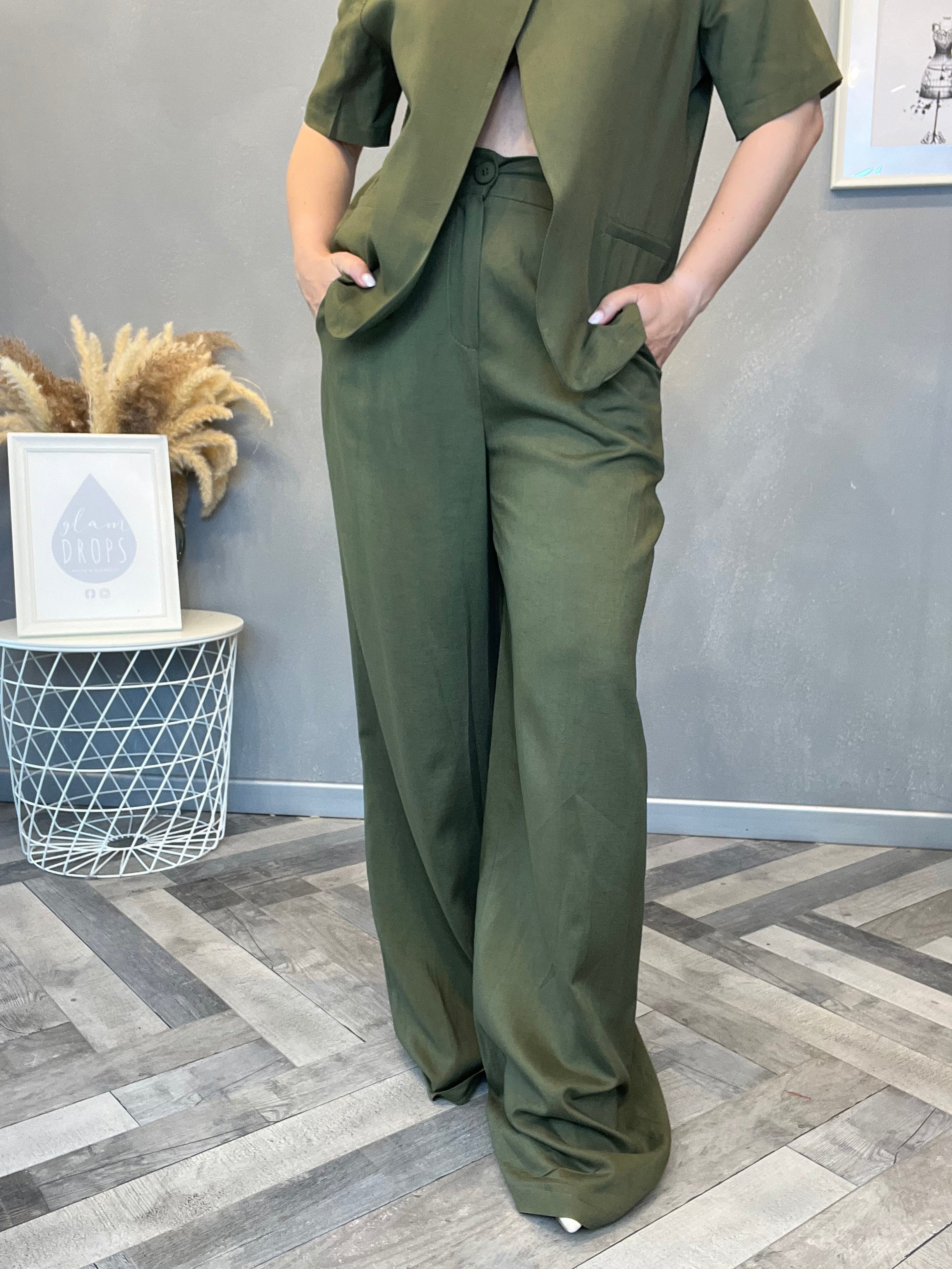 Set Icona verde militare