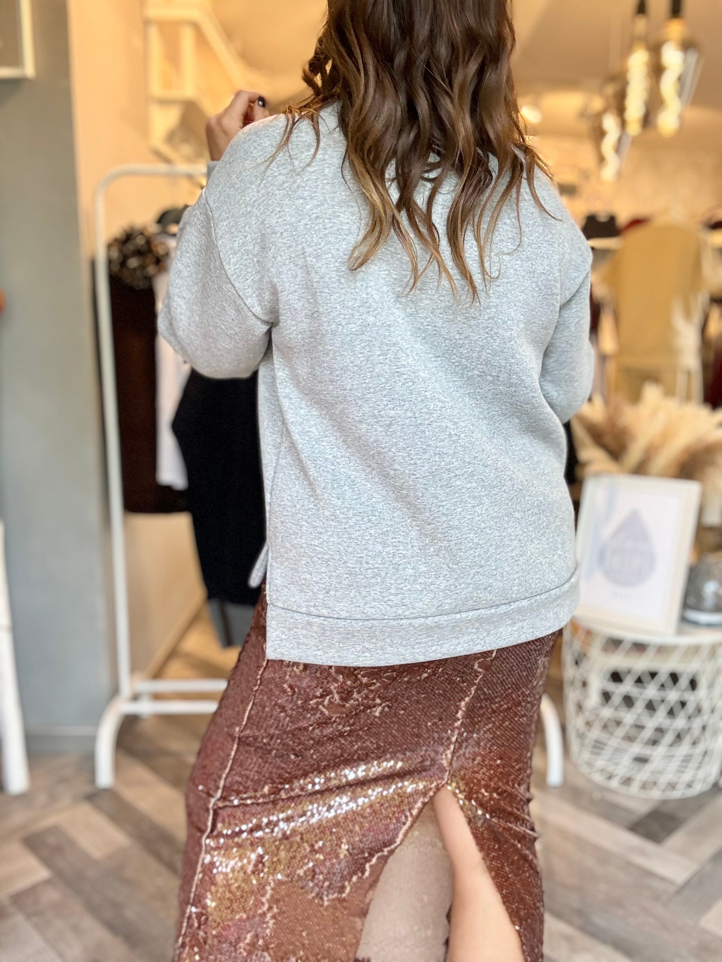 Lumina longuette paillettes