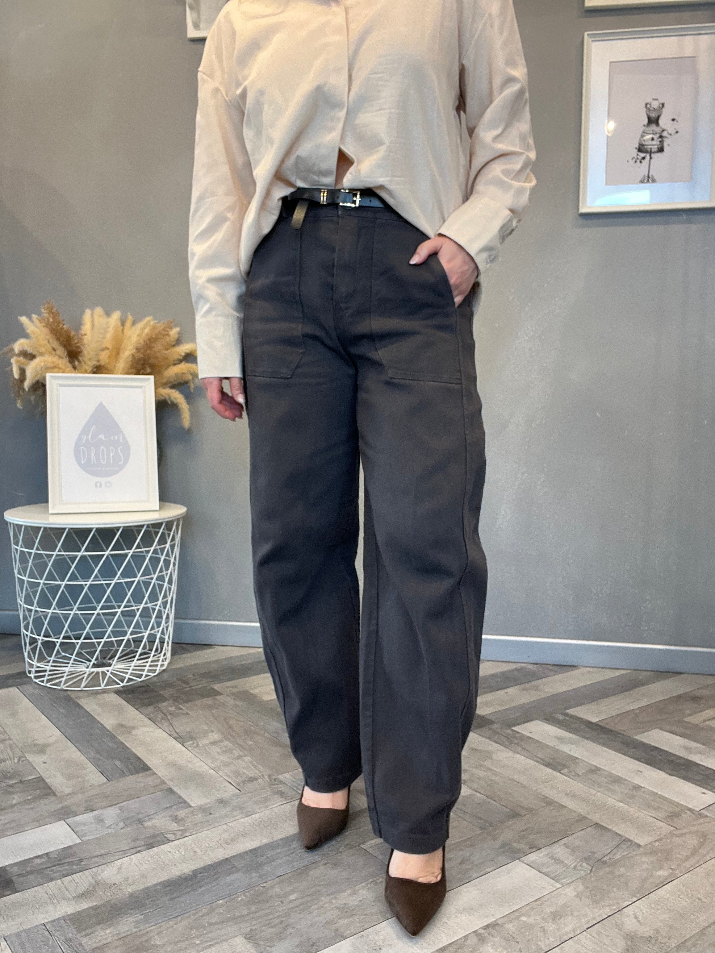 Jeans barrel moro