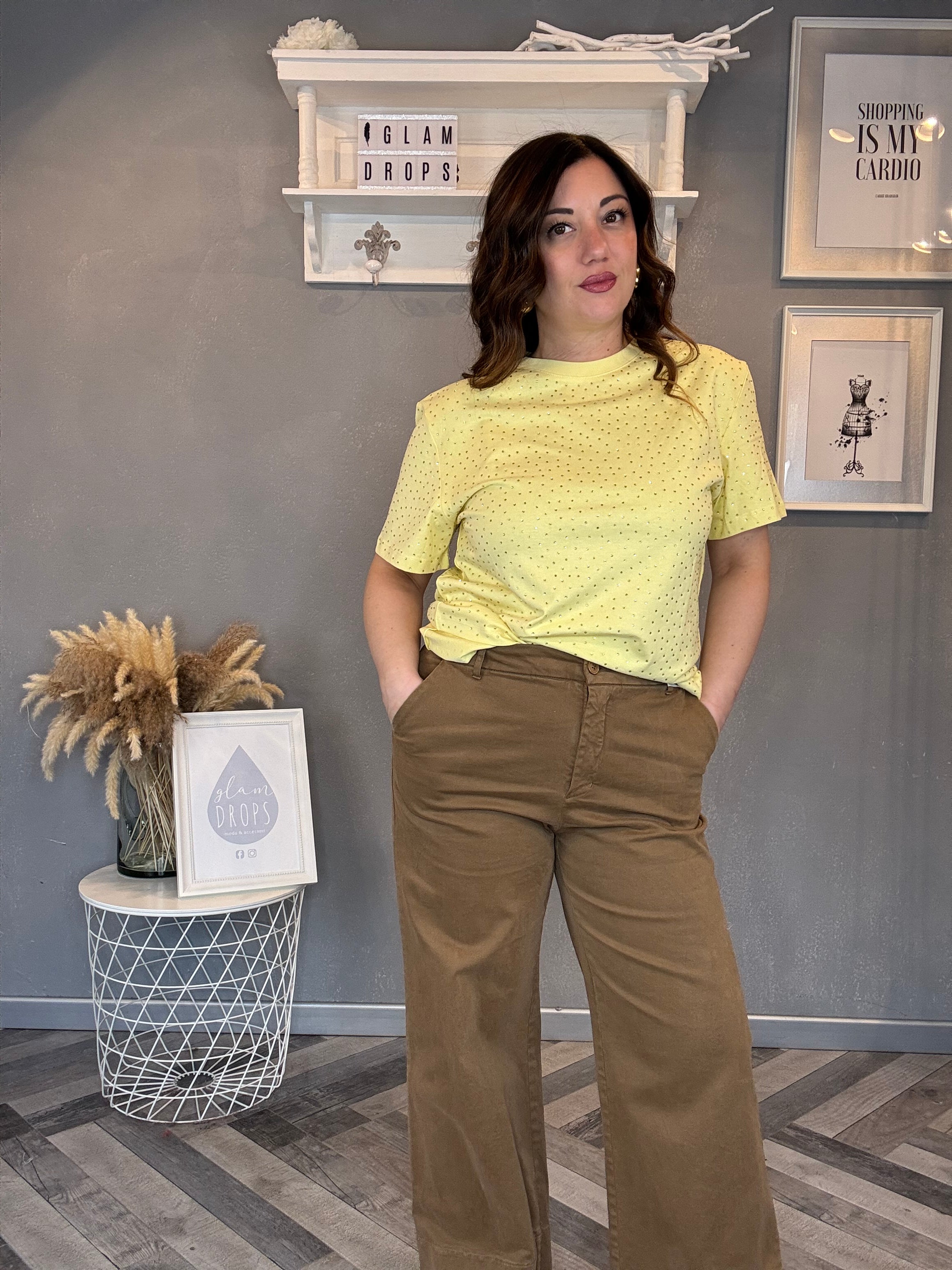 Lumina t-shirt strass