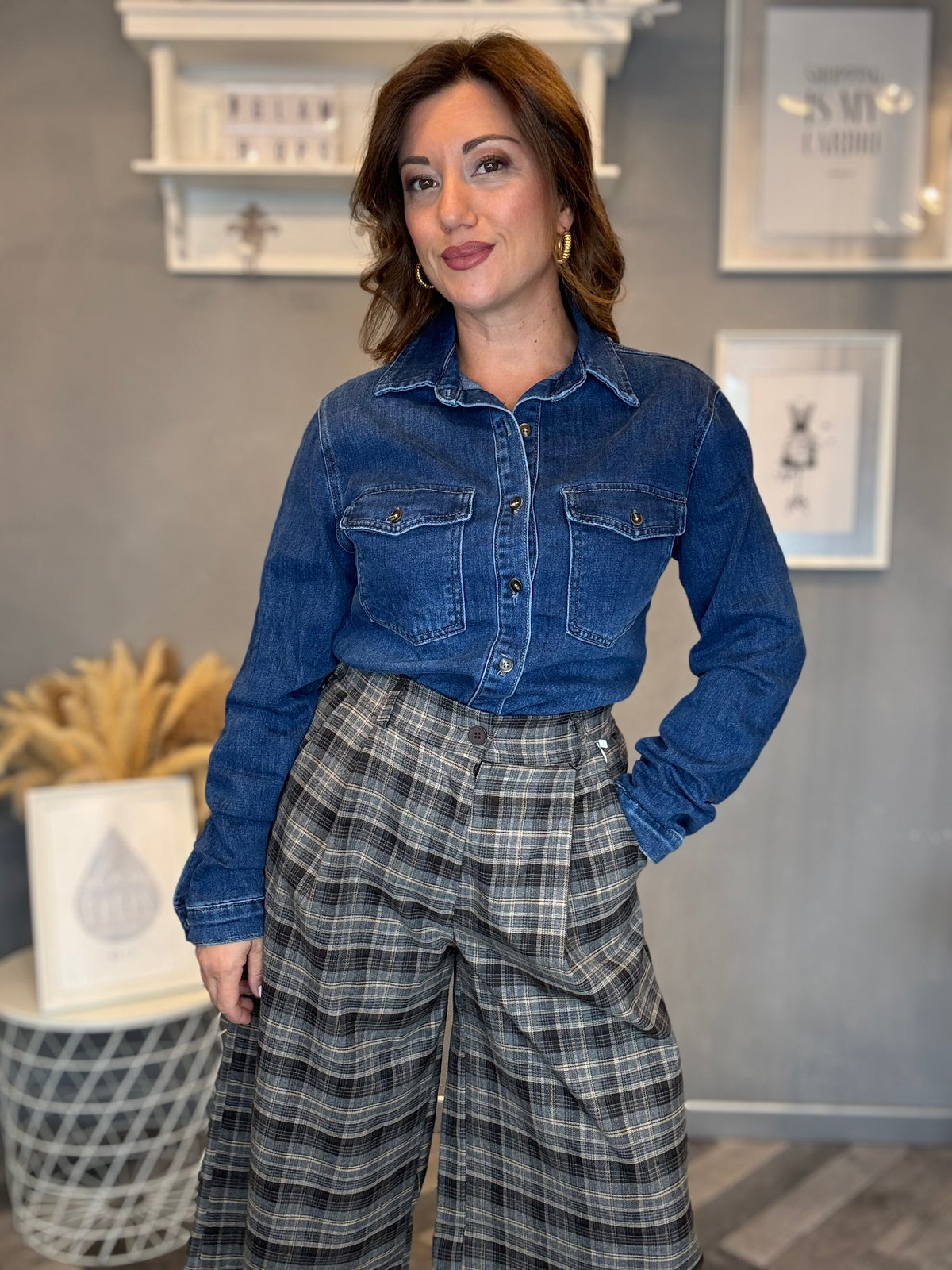 Camicia Denim Classic