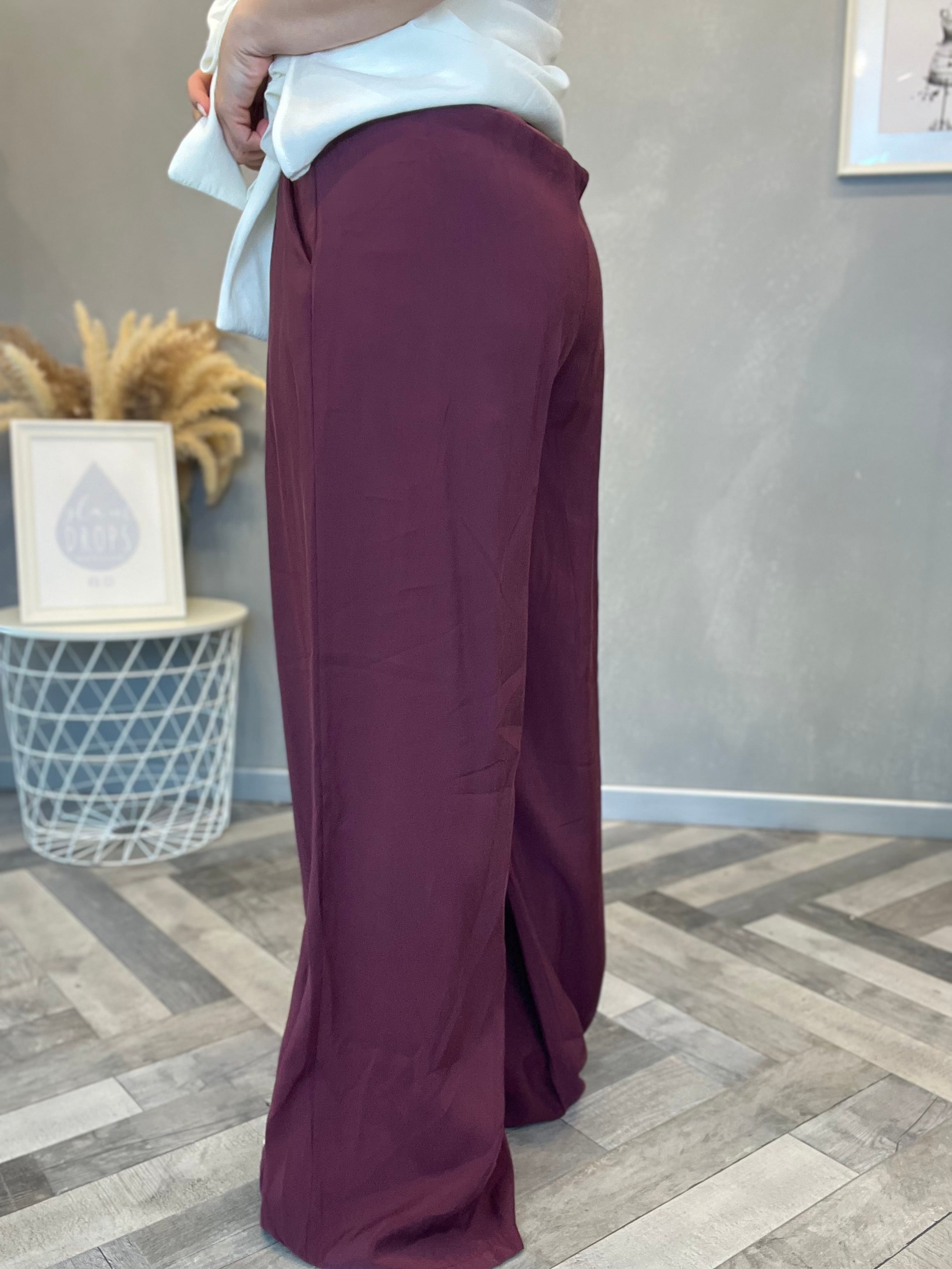 Pantalone Soho borgogna