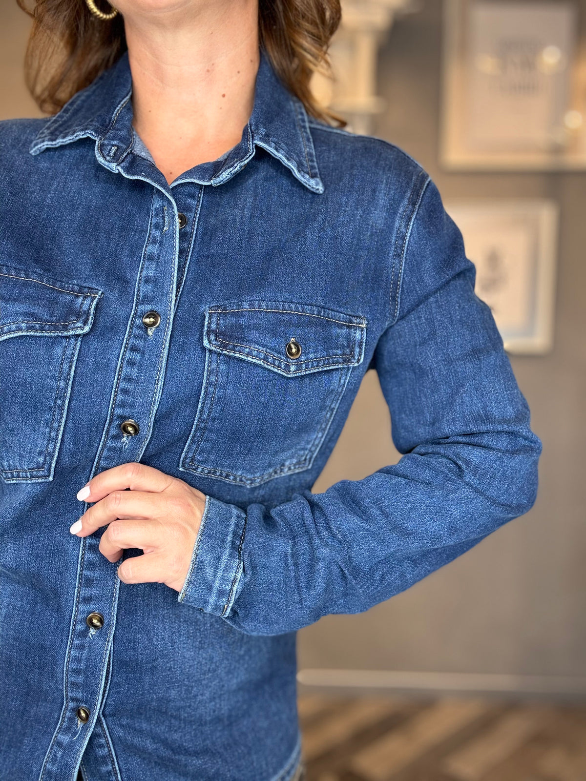 Camicia Denim Classic