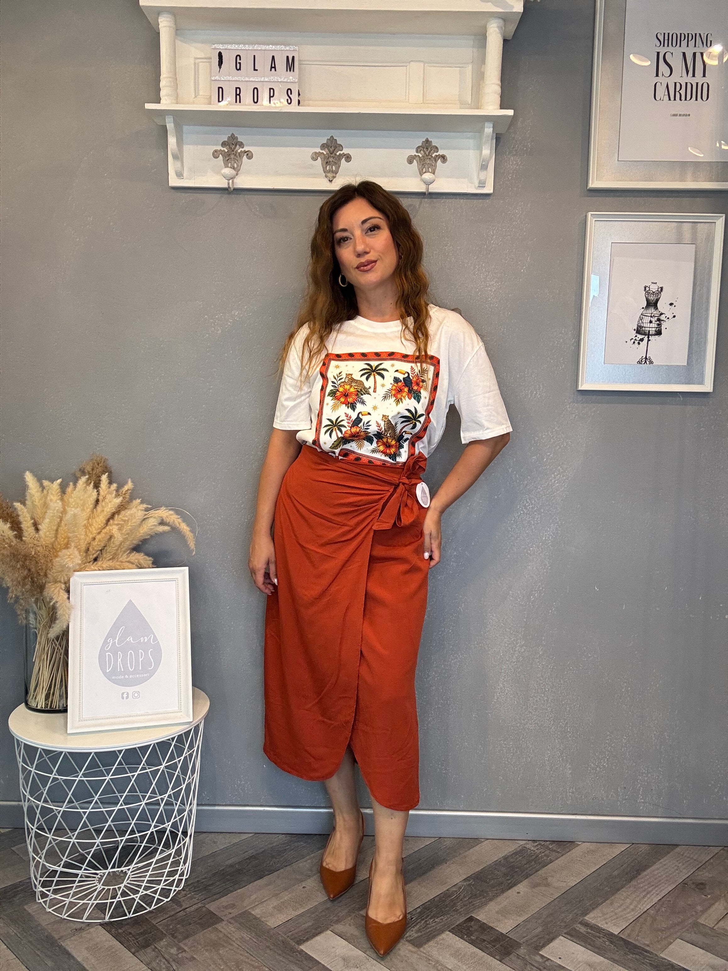 T-shirt Isla Bonita Tucano orange