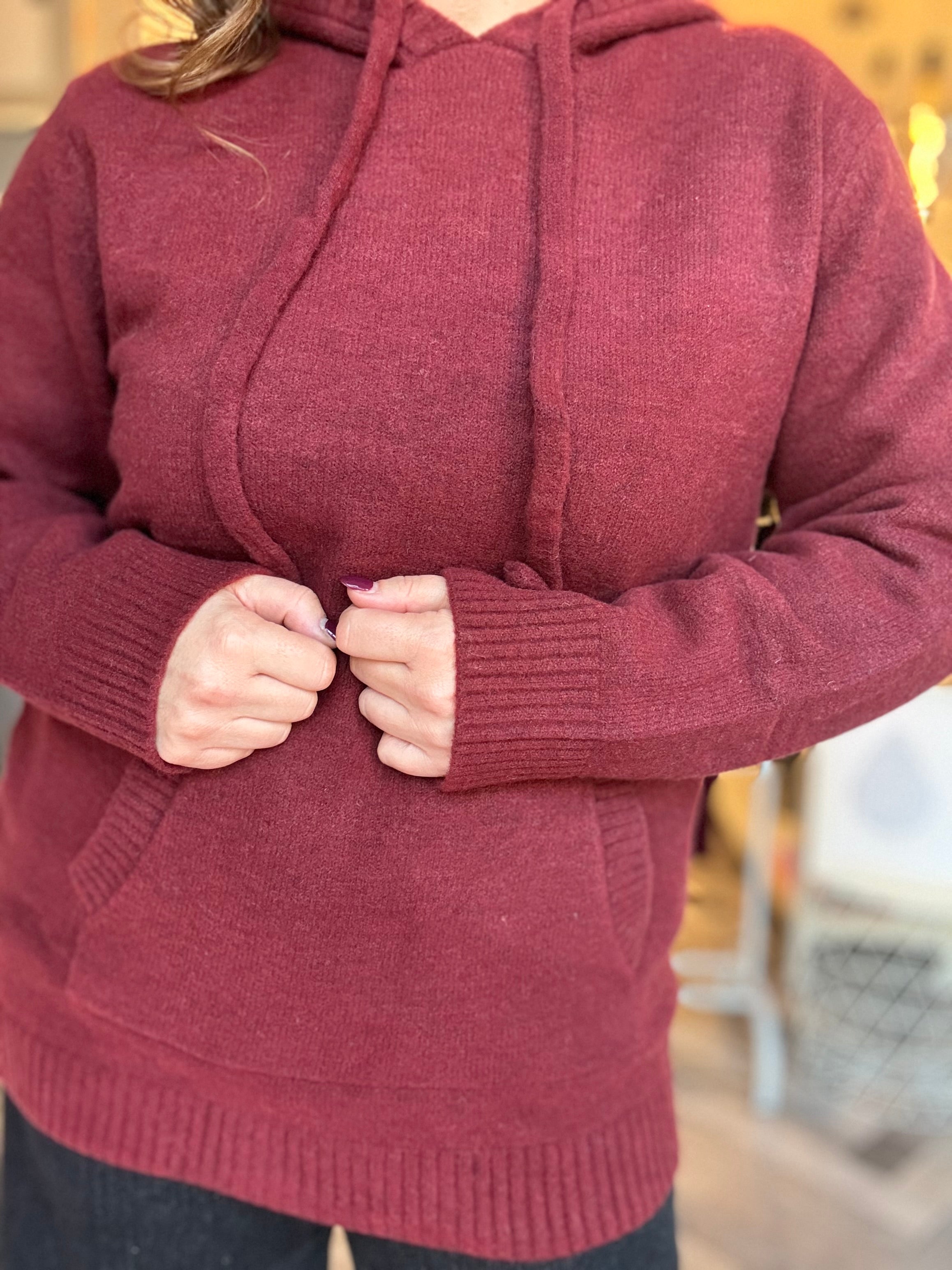 Lumina maglia felpa con cappuccio