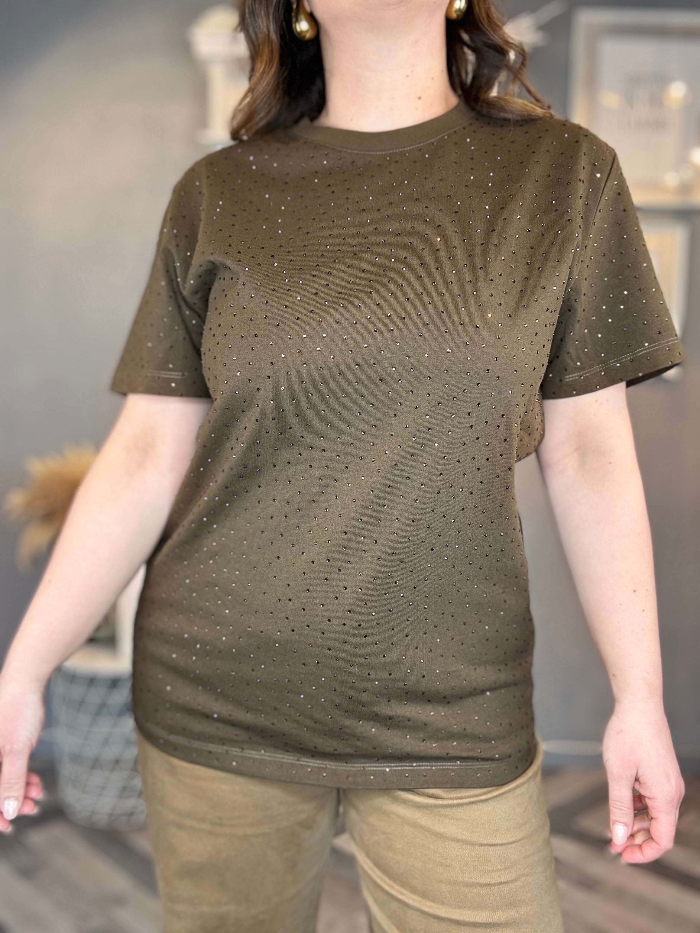 Lumina t-shirt strass