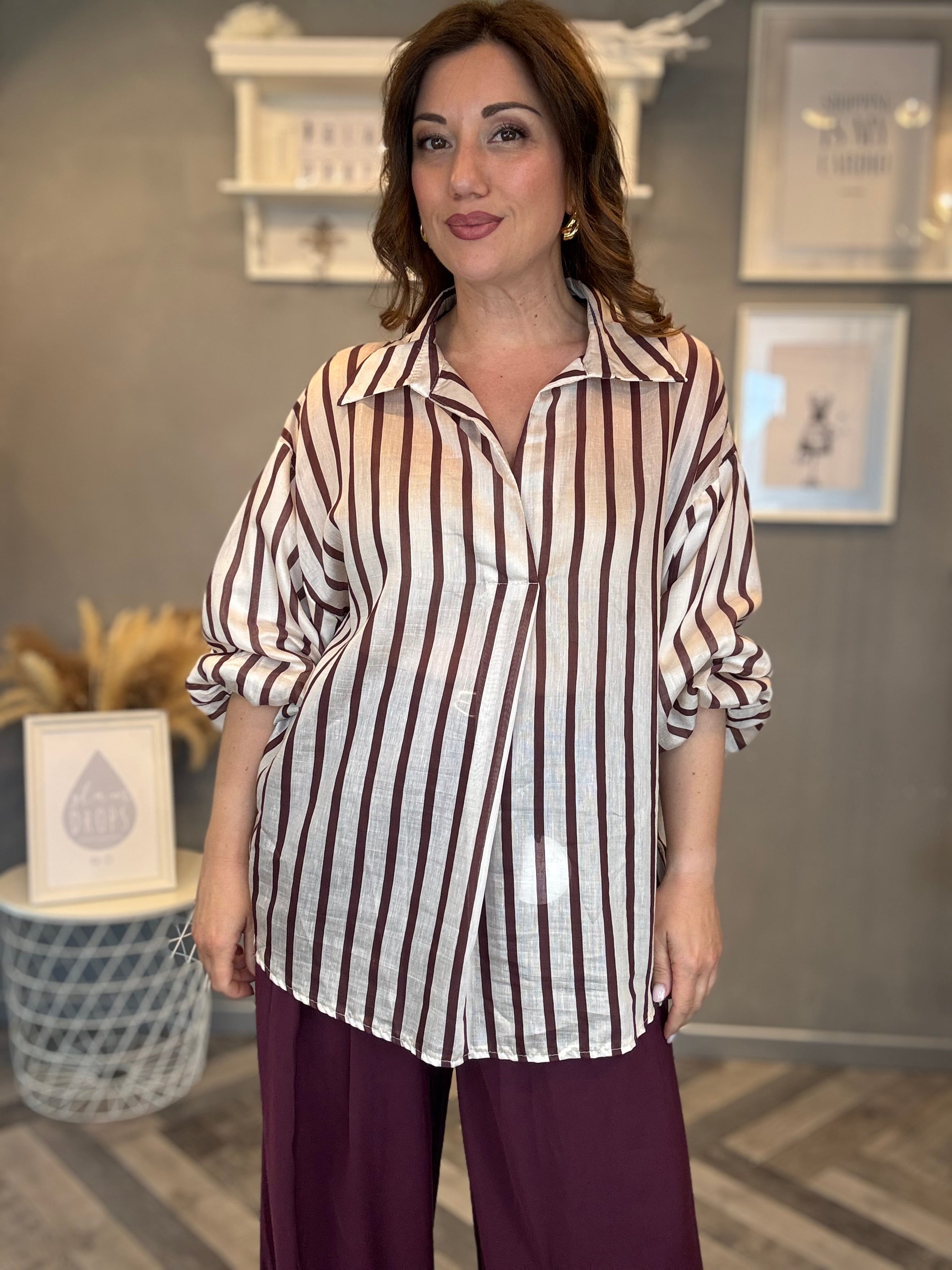 Blusa Riga Wine