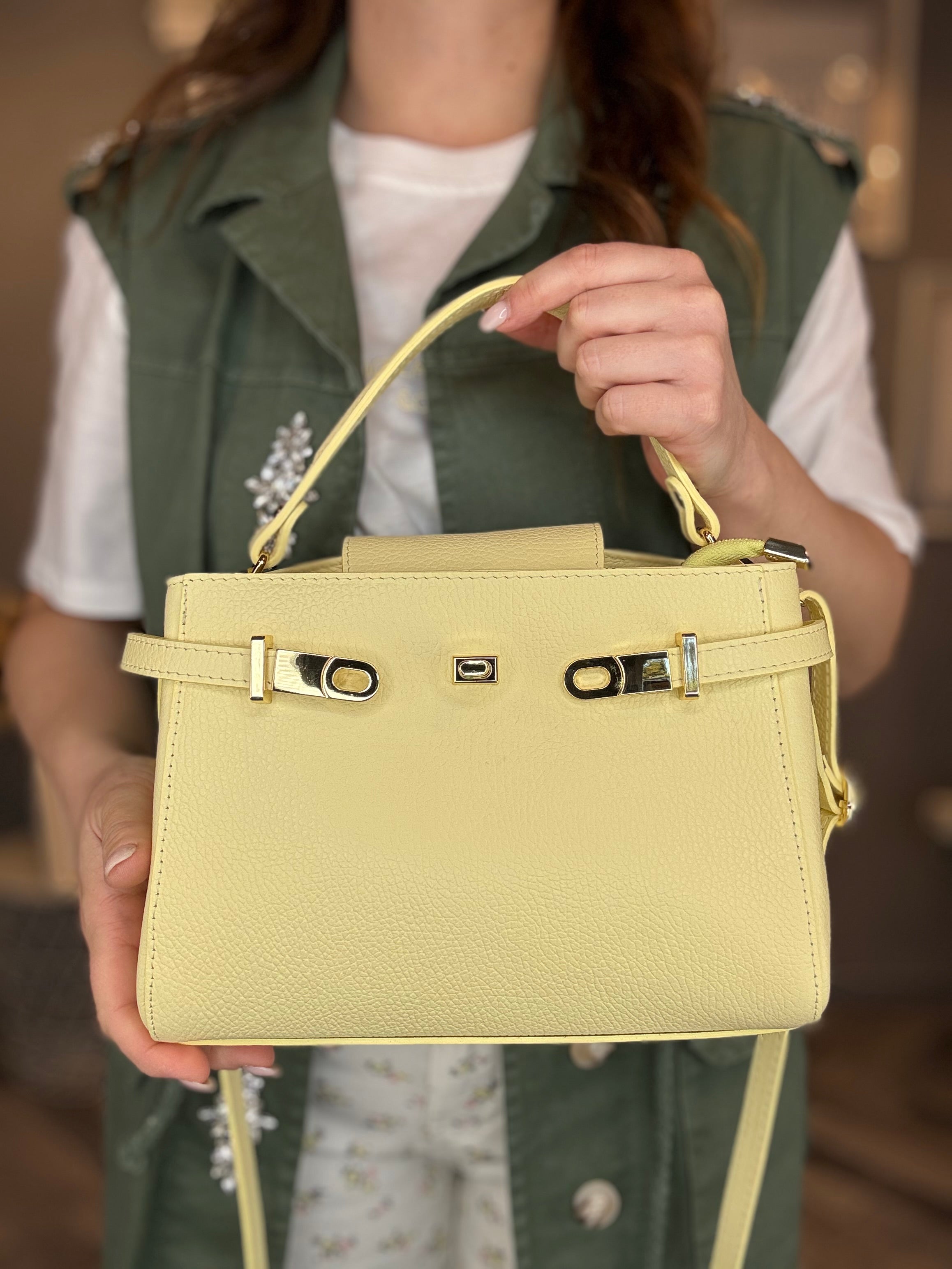 Borsa Grace in vera pelle
