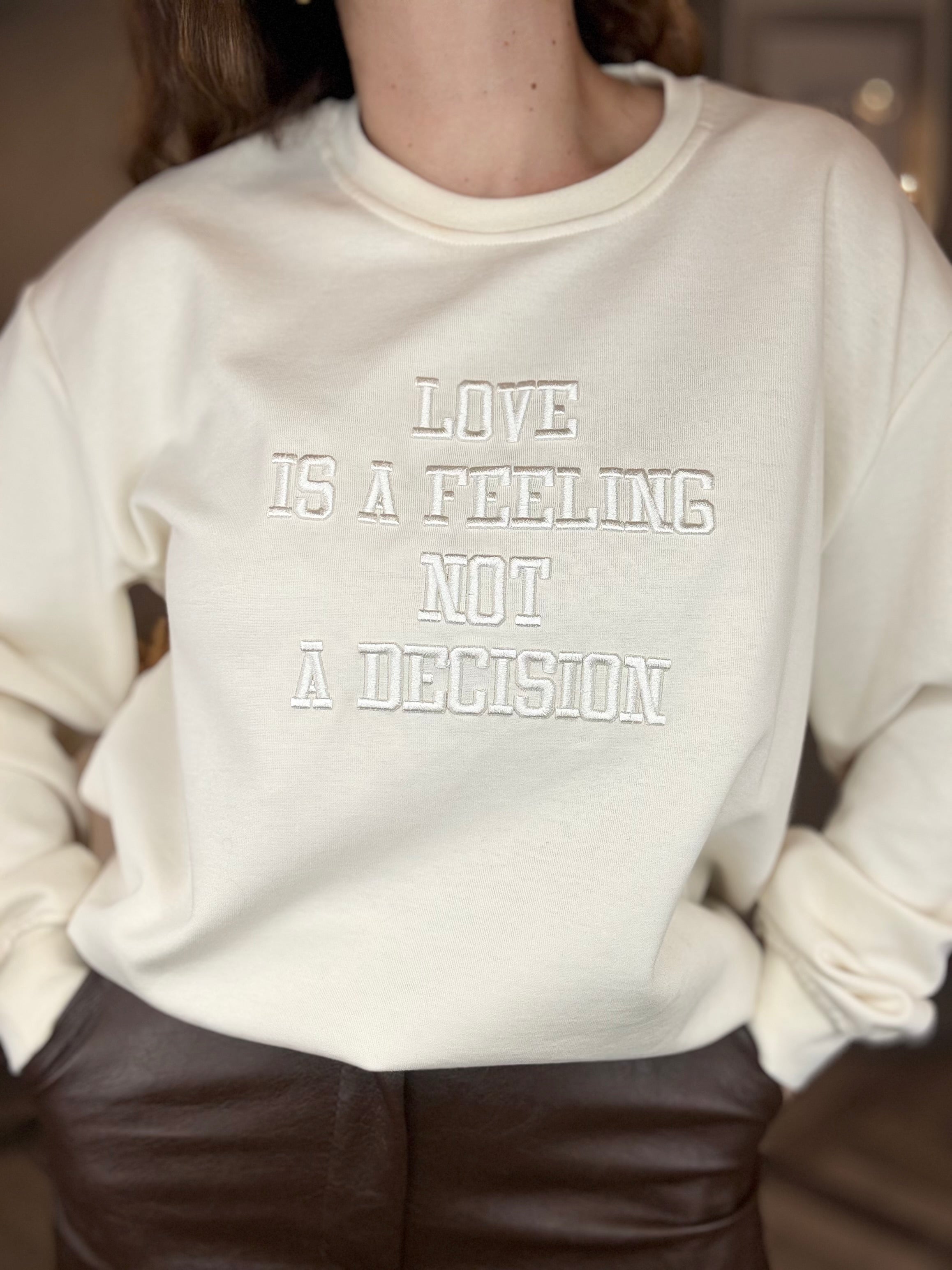 Lumina felpa Love is a feeling burro