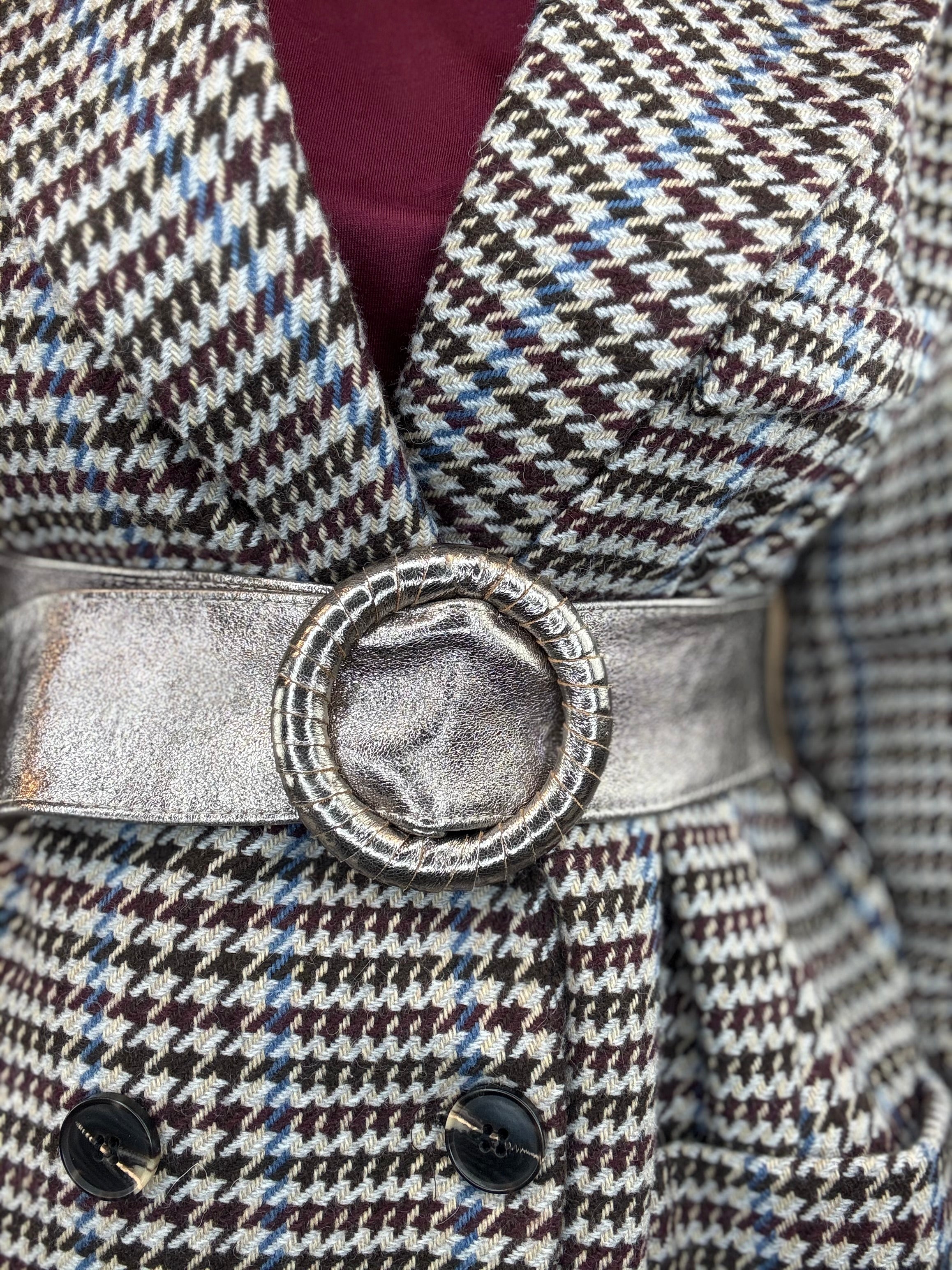 Cintura Cerchio Chic in vera pelle