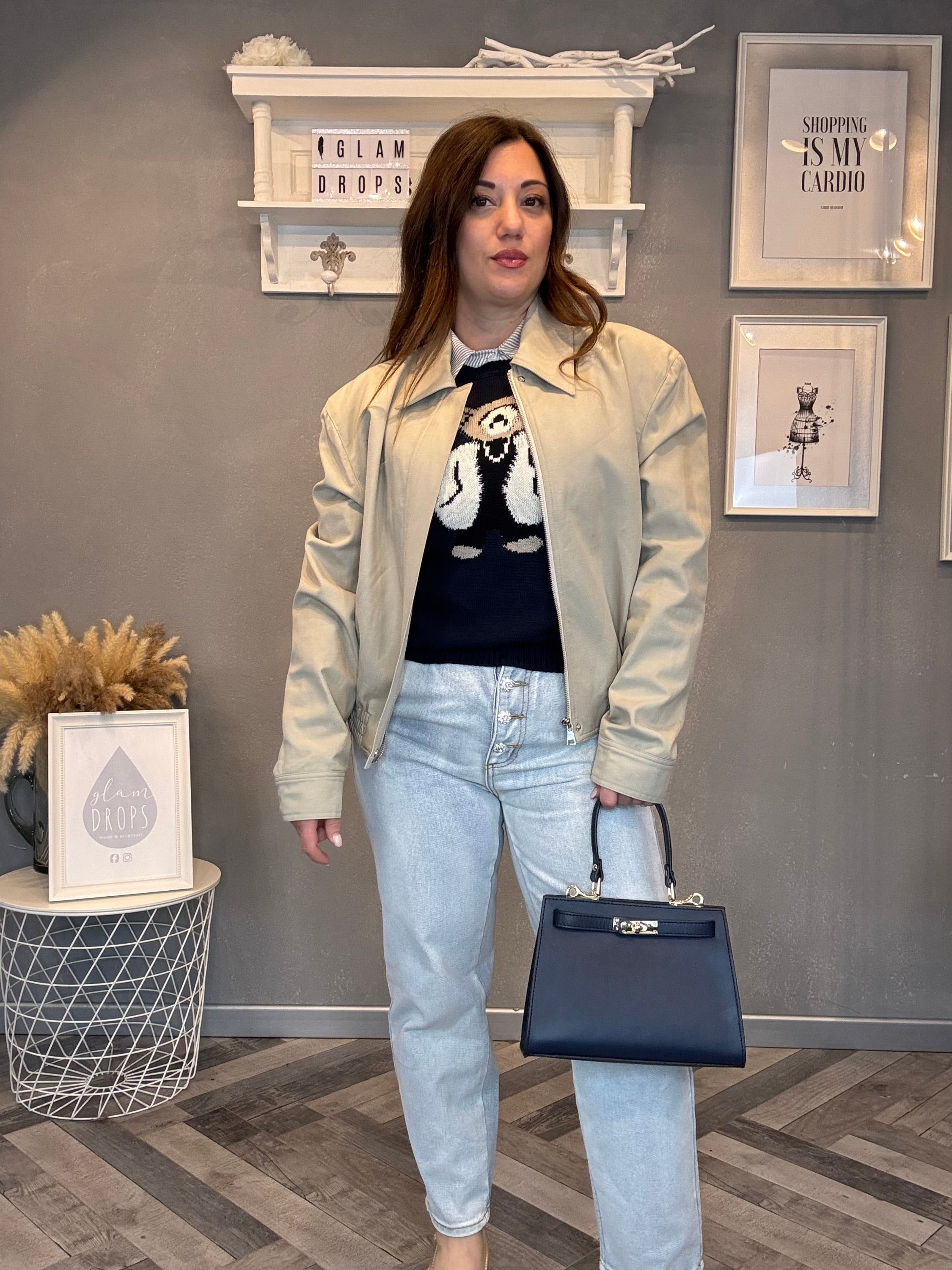 Lumina giubbino in tessuto