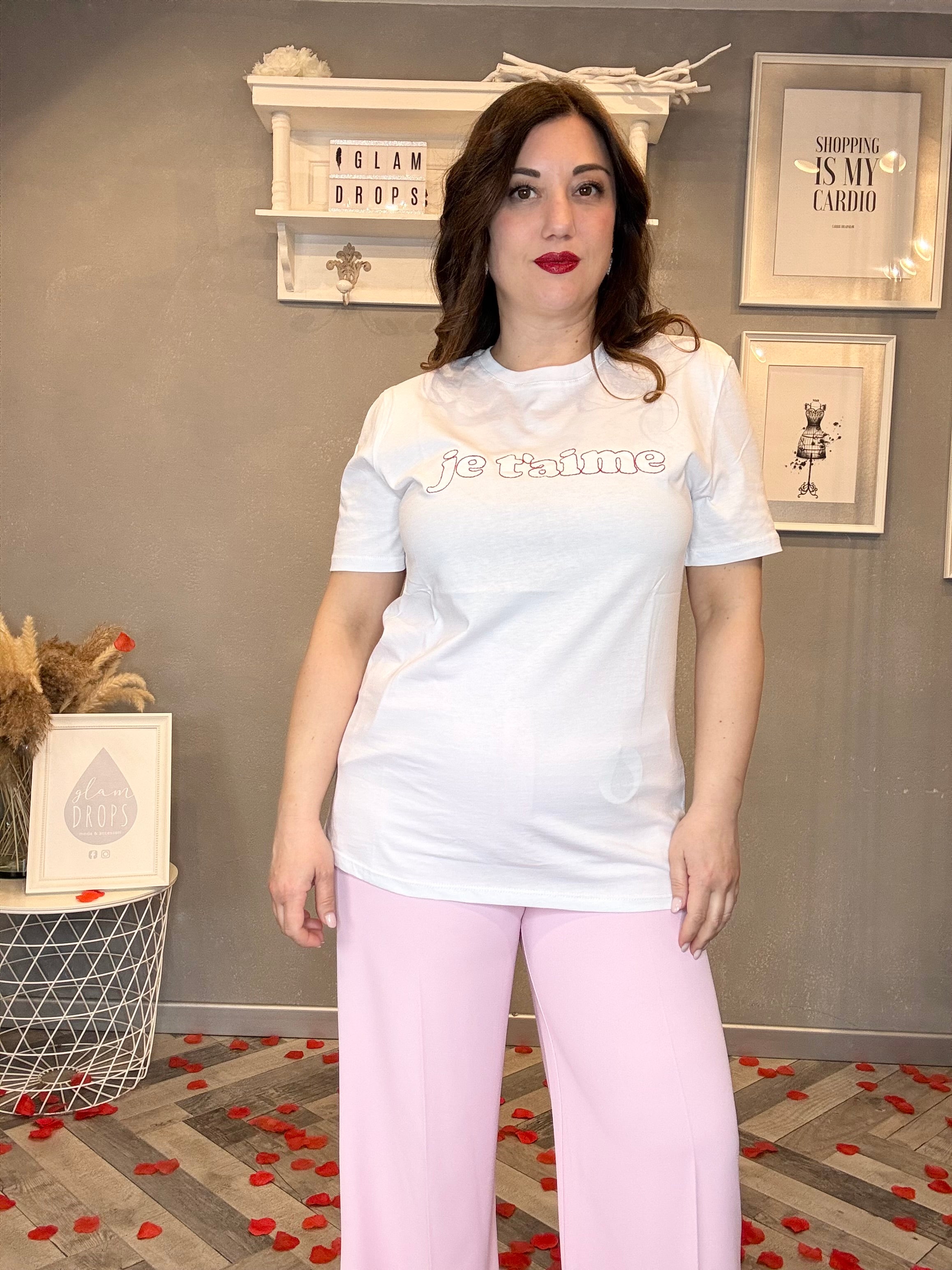 Lumina t-shirt San Valentino Je t’aime