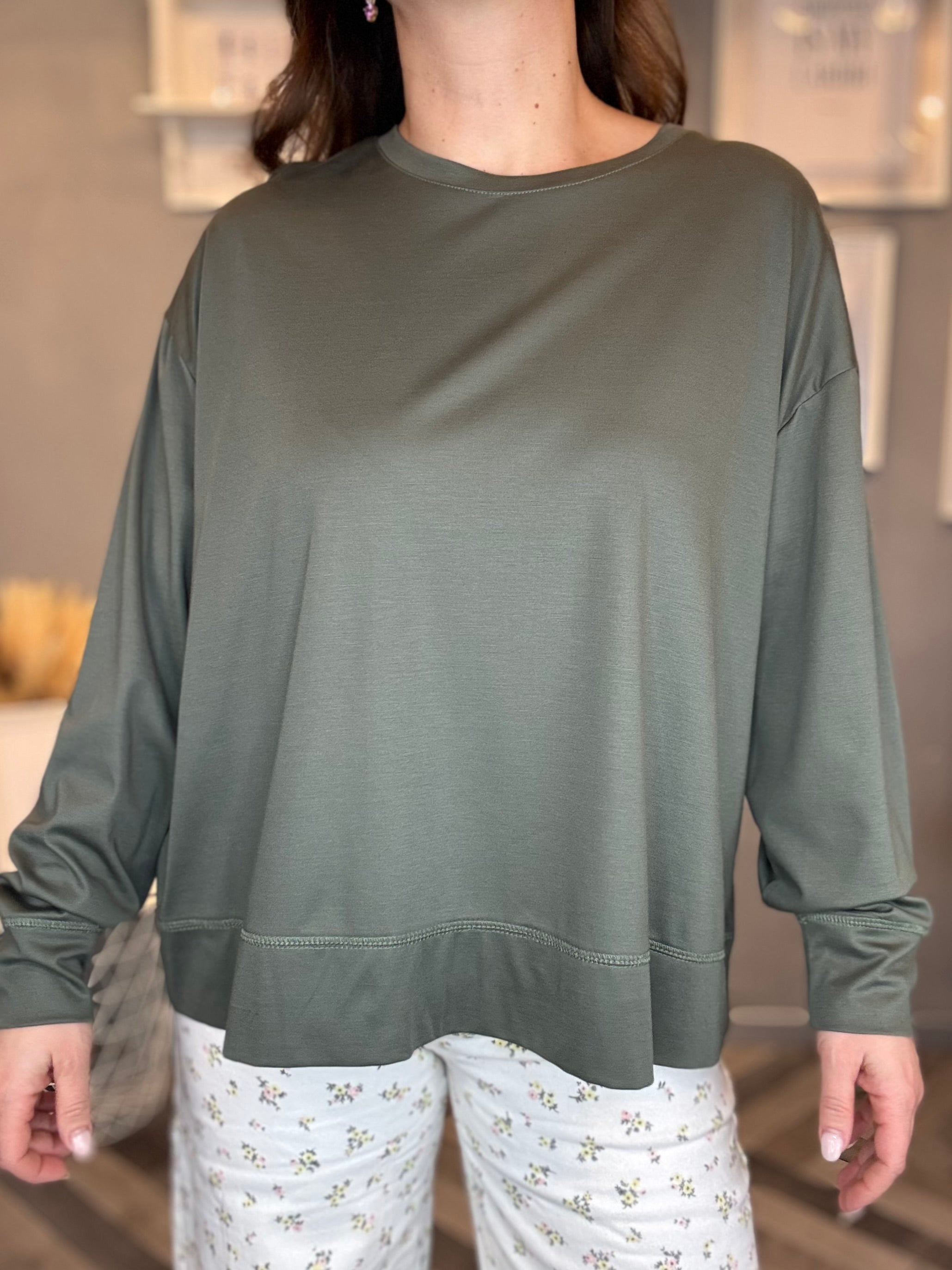 Lumina maglia over morbida
