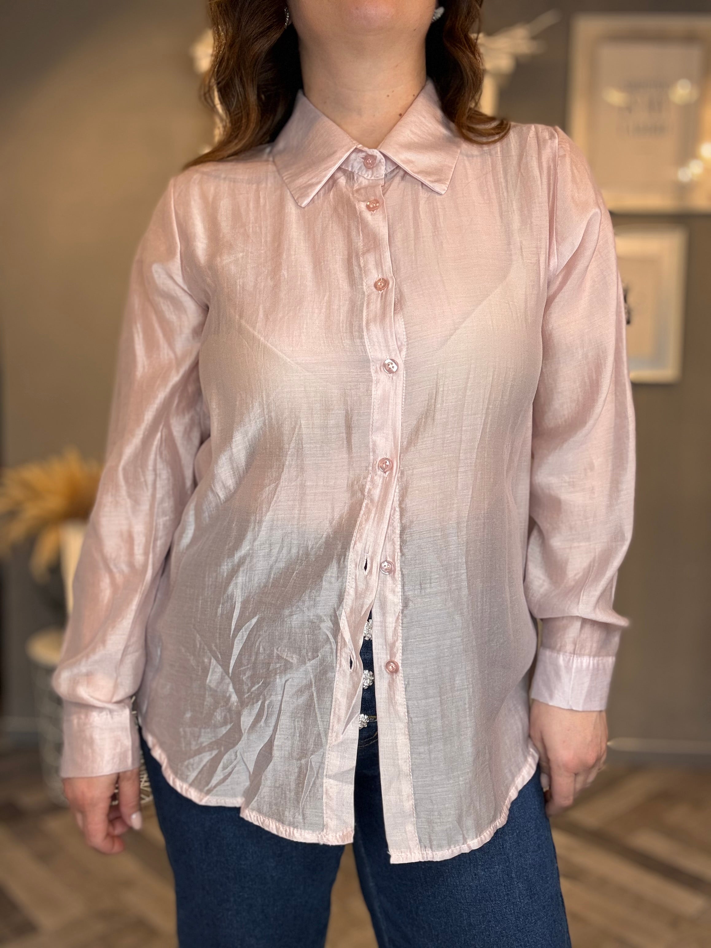 Camicia in tencel