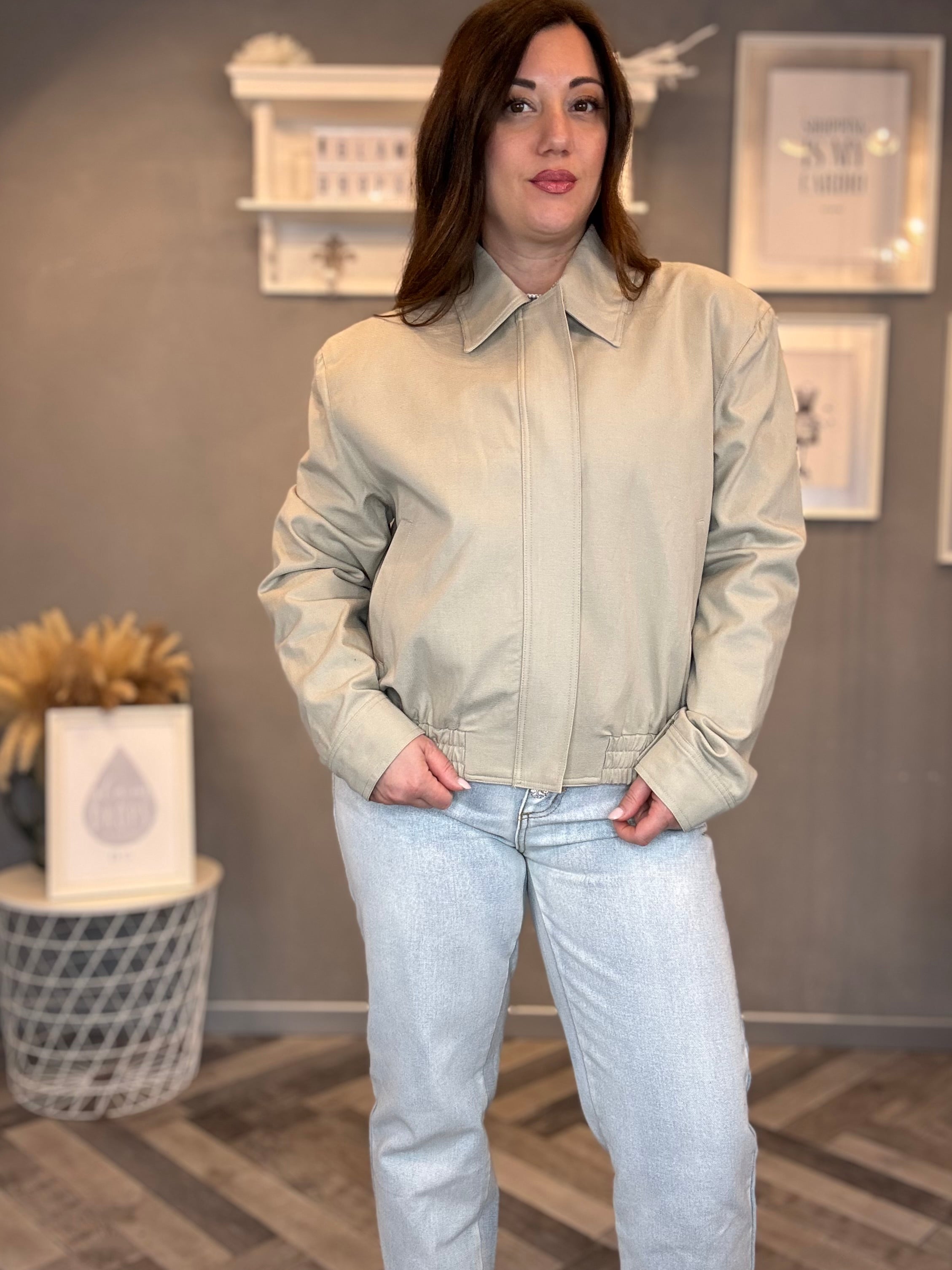 Lumina giubbino in tessuto