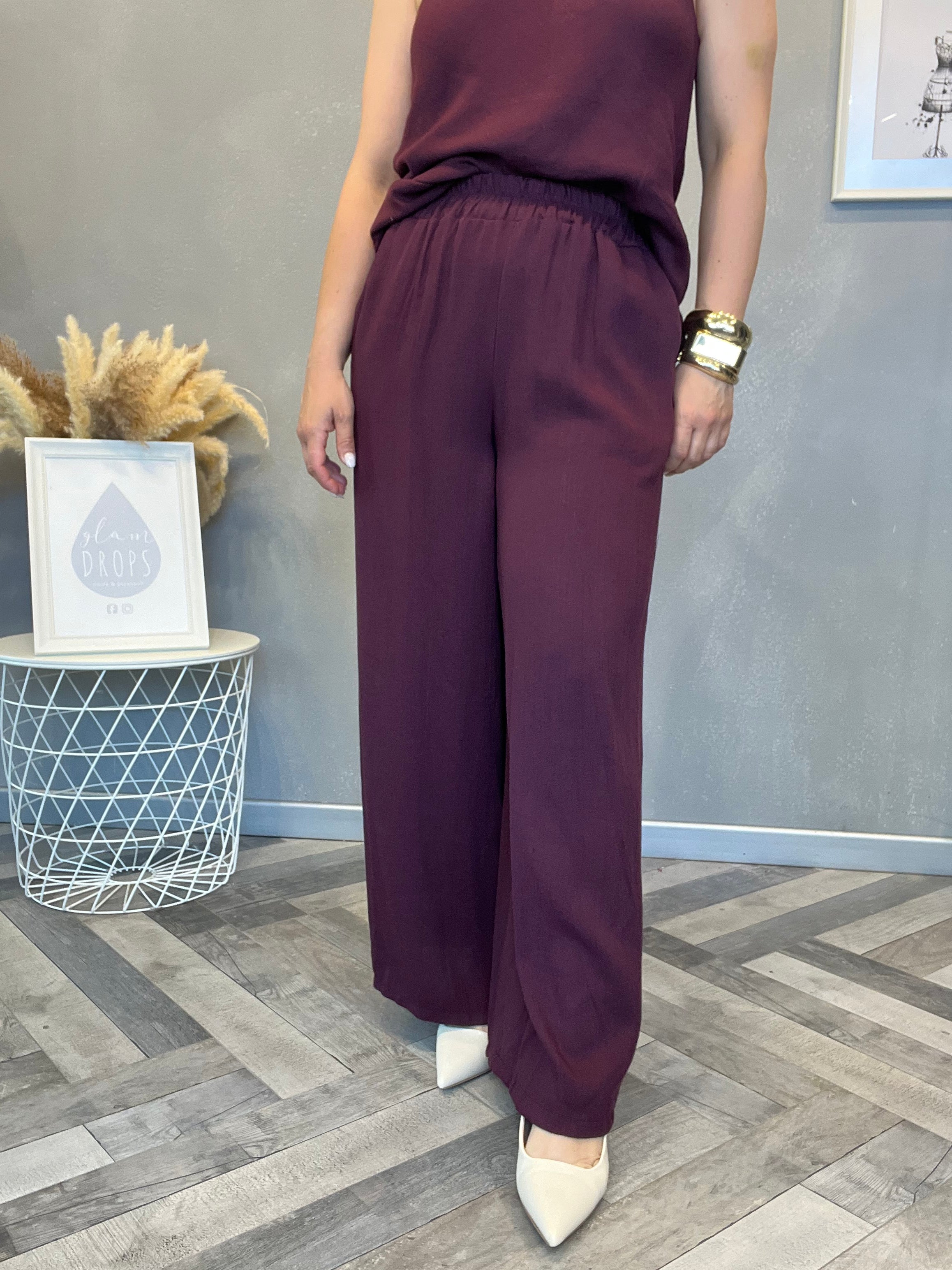 Pantalone Borgogna