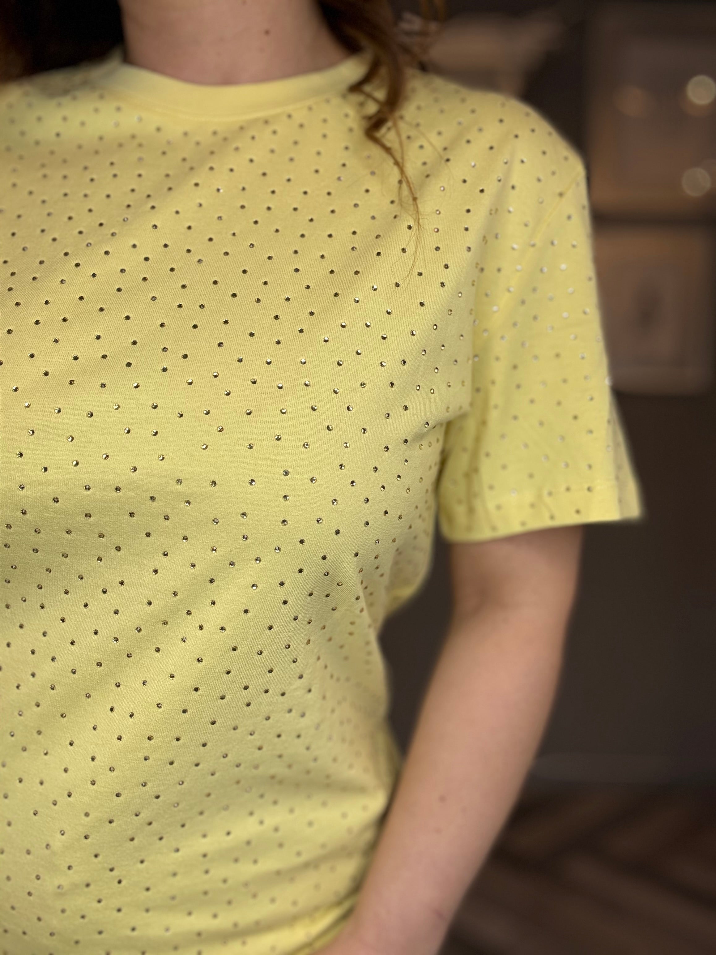 Lumina t-shirt strass