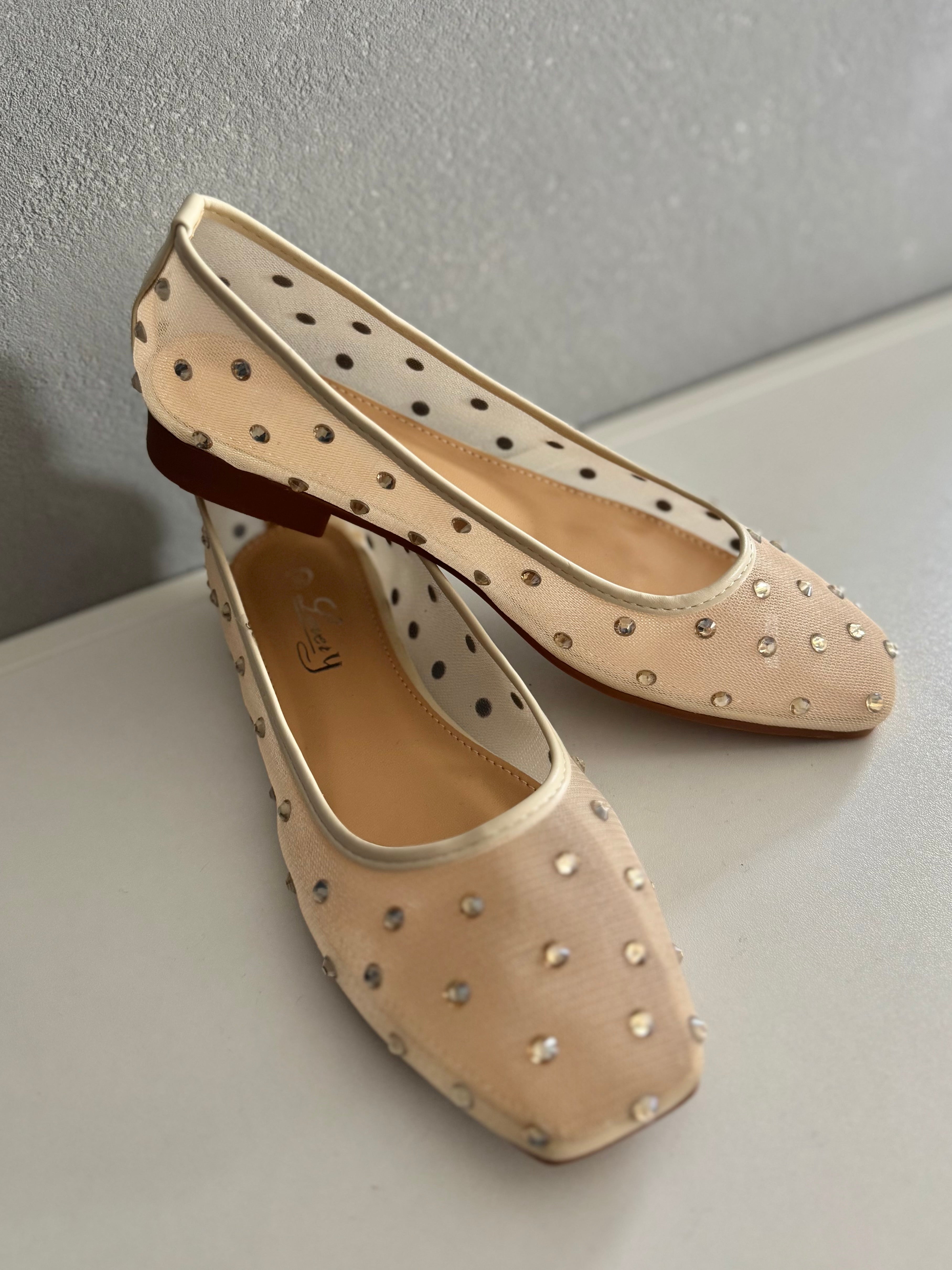 Ballerine con strass