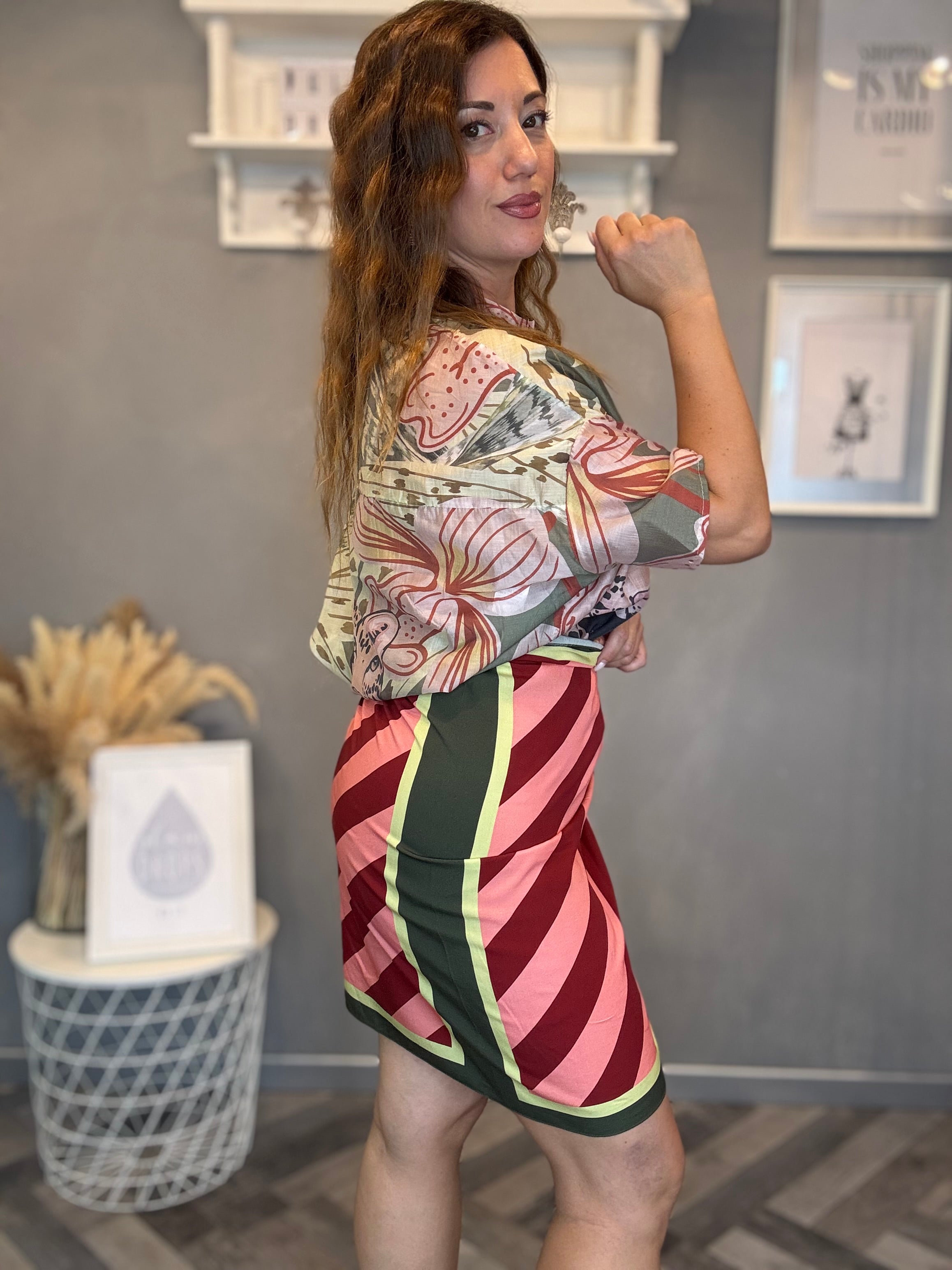 Coordinato isla Bonita Green Leopard