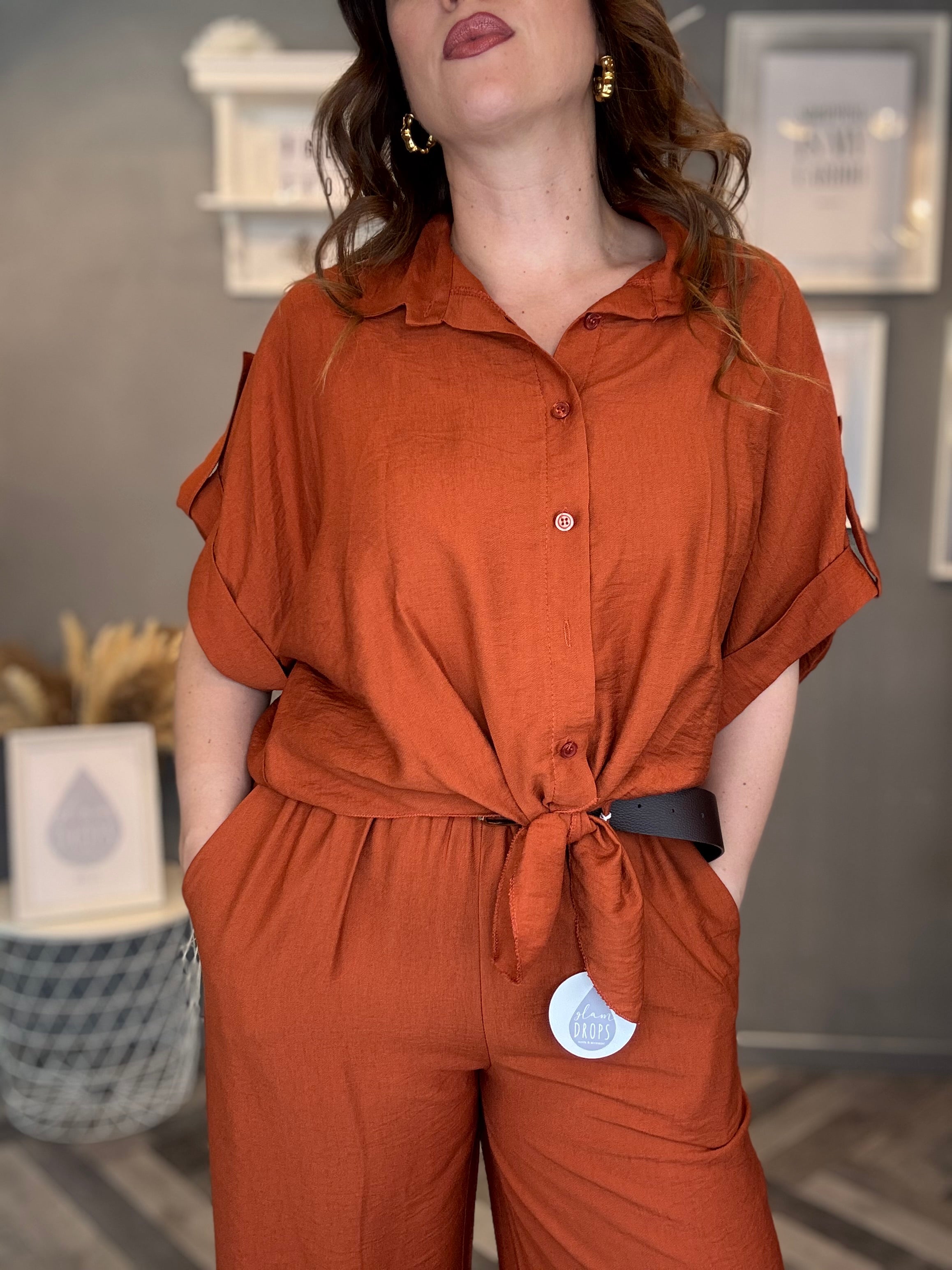 Camicia Nuance Ruggine
