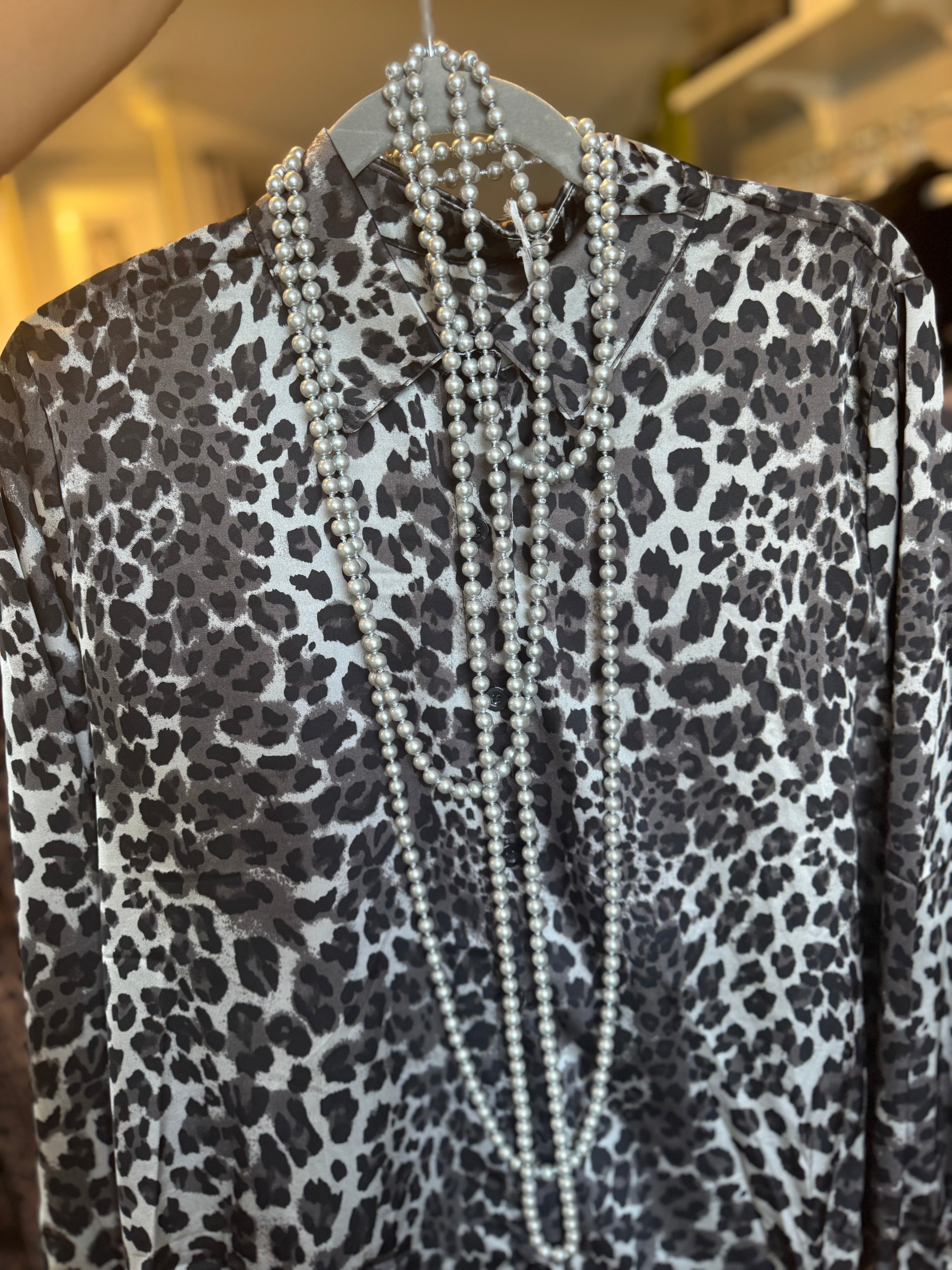 Collana perle a più fili lunga