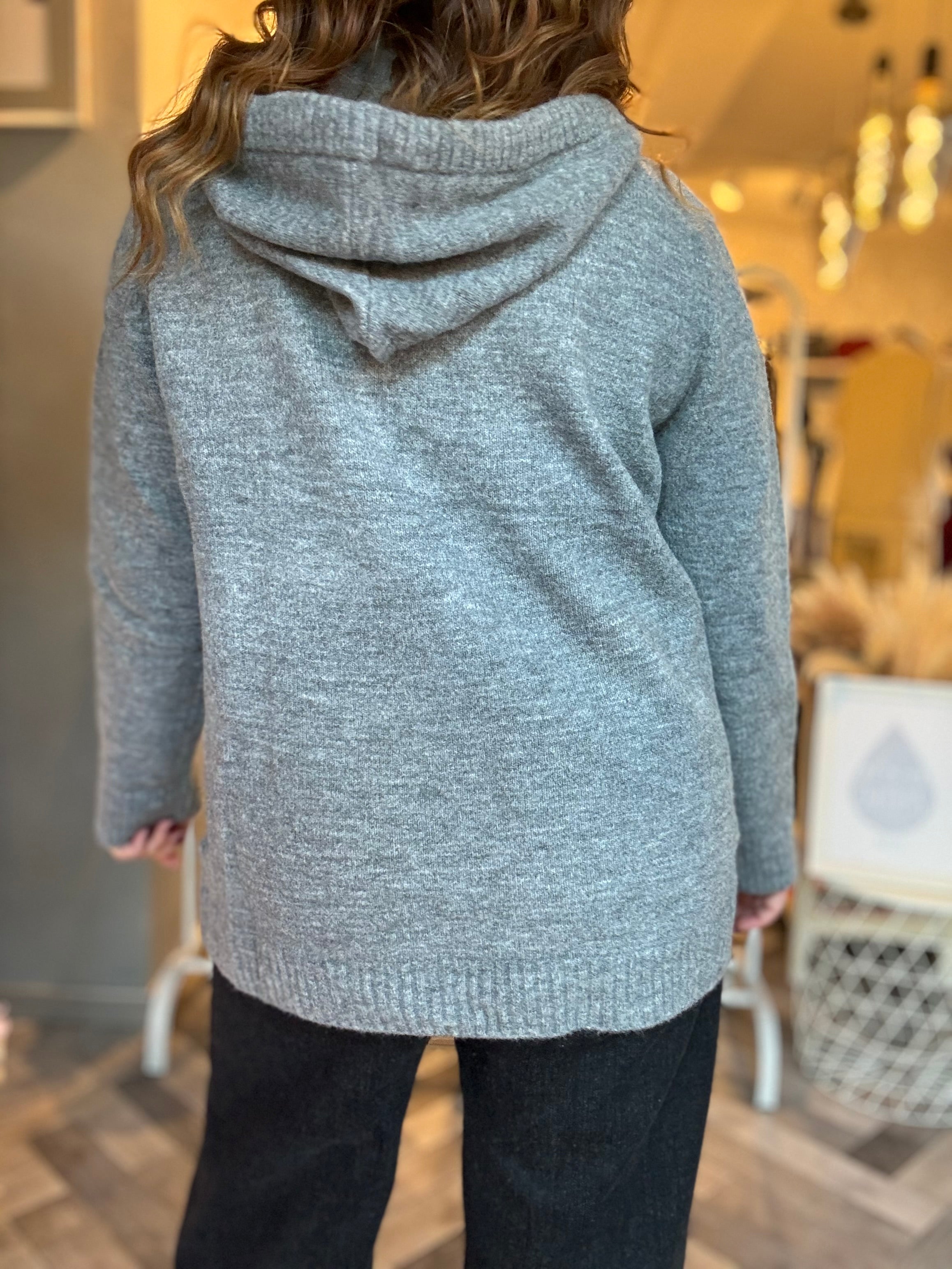 Lumina maglia felpa con cappuccio