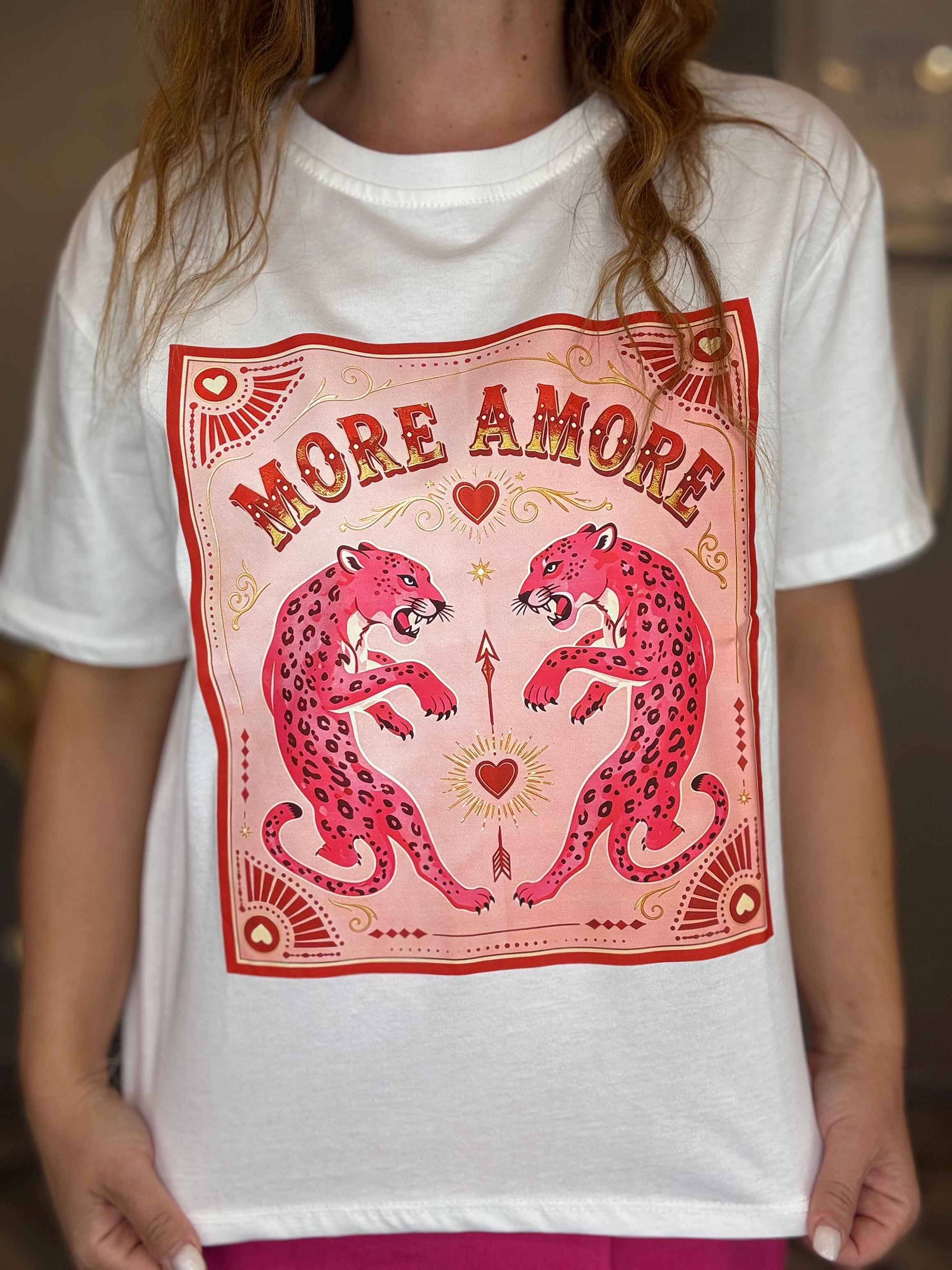 T-shirt Isla Bonita Leopardo fucsia