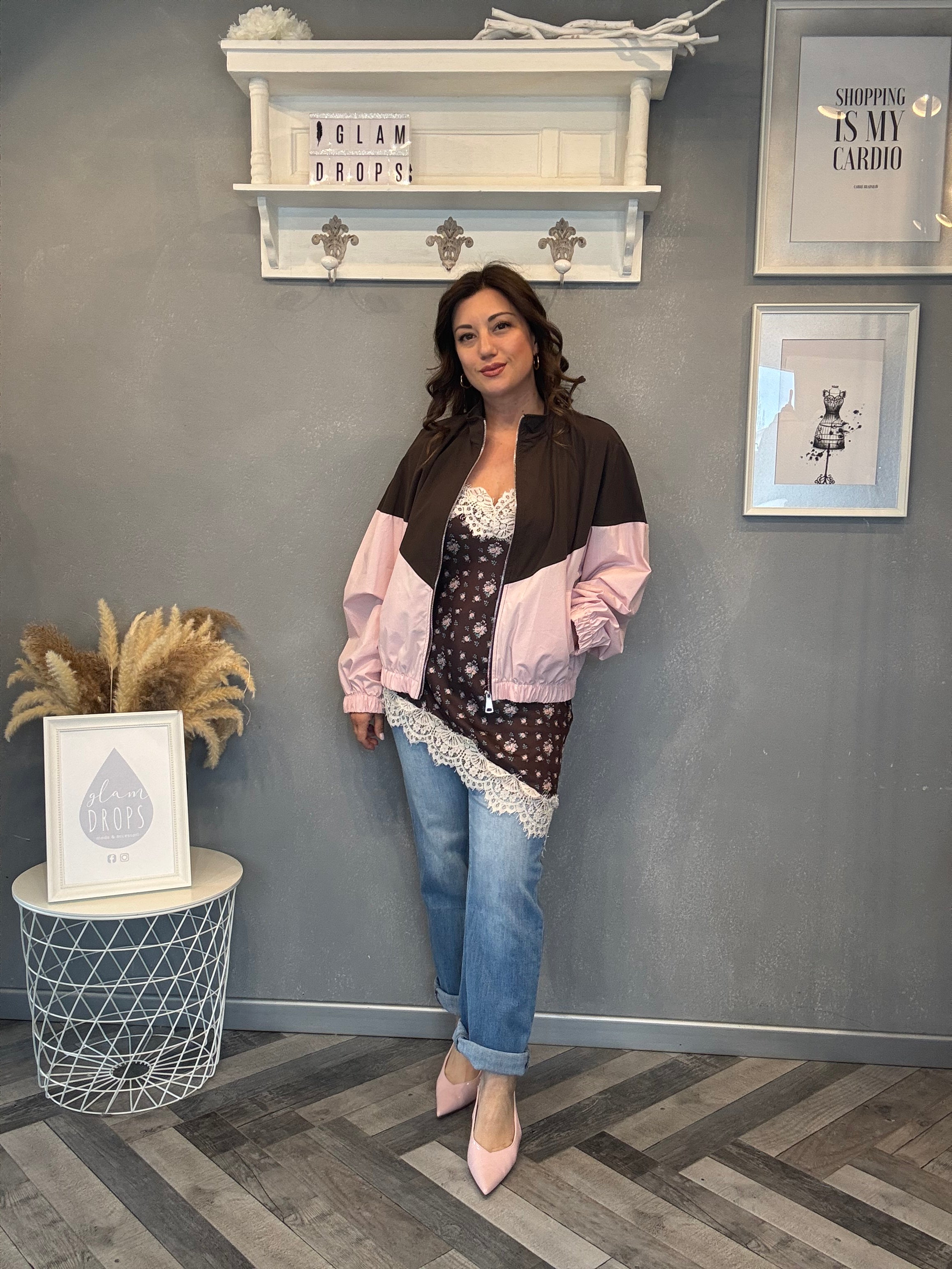 Jeans gamba dritta elasticizzato