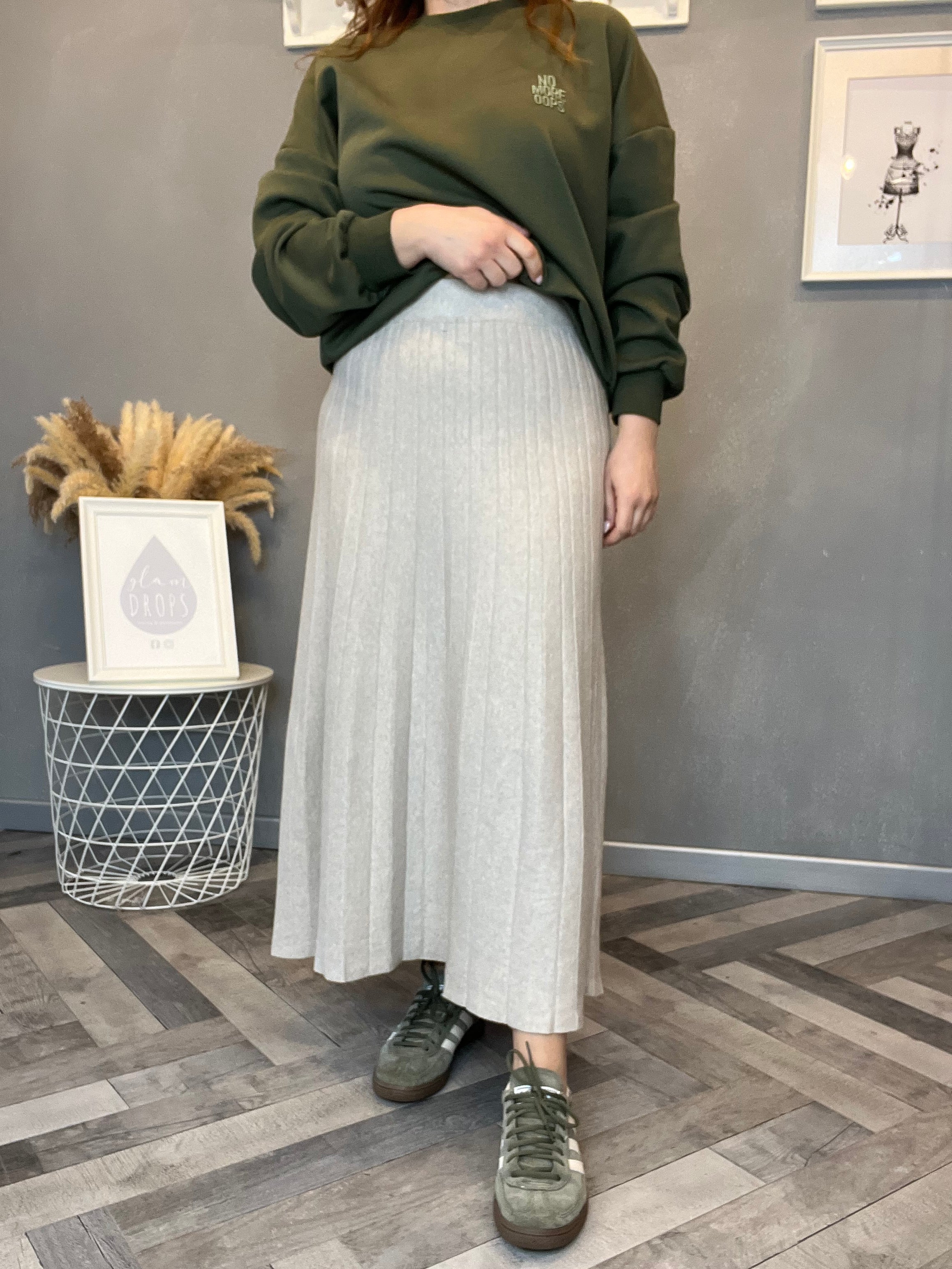 Gonna plissé morbida cacha