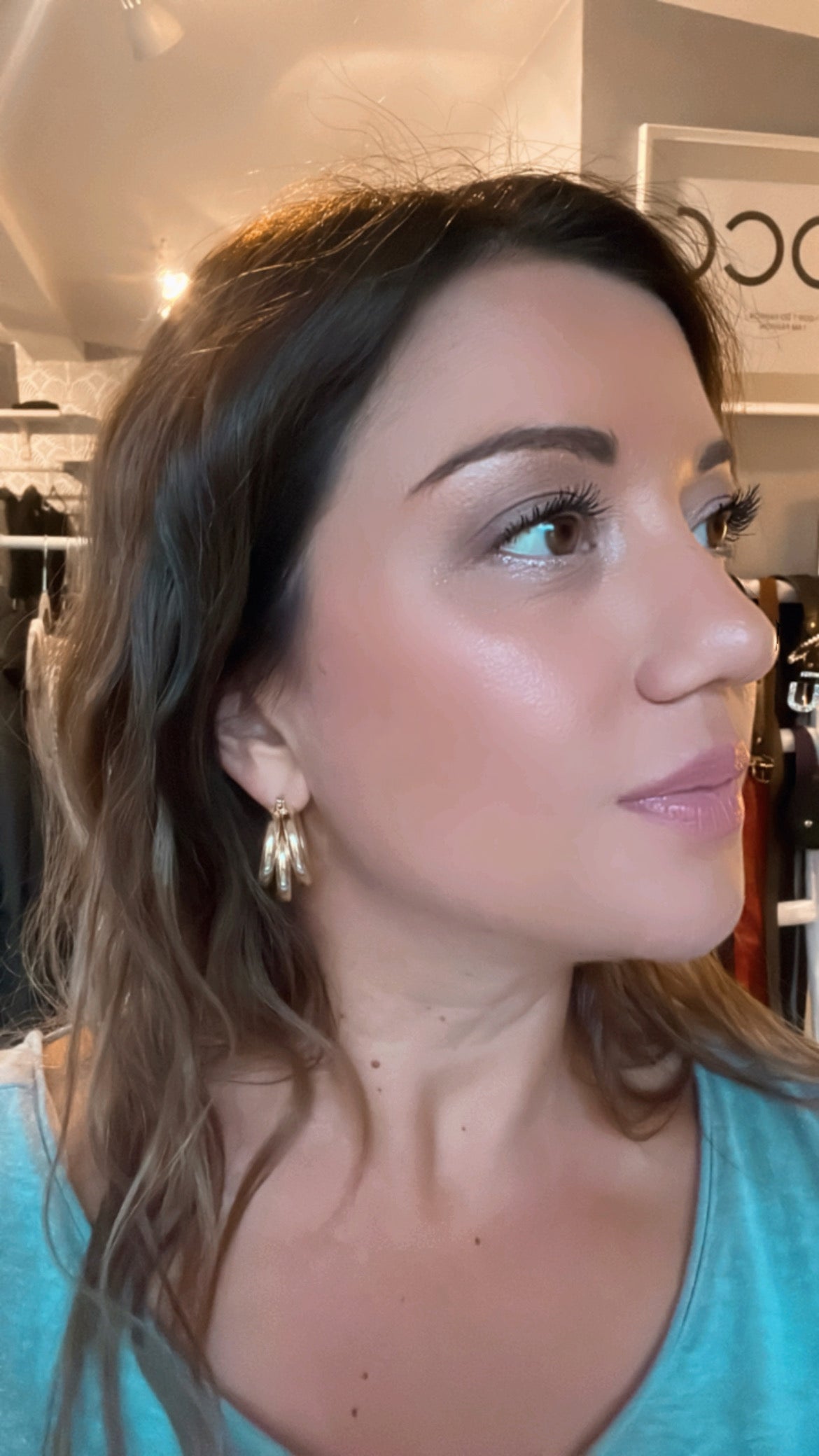 Orecchini multicerchio