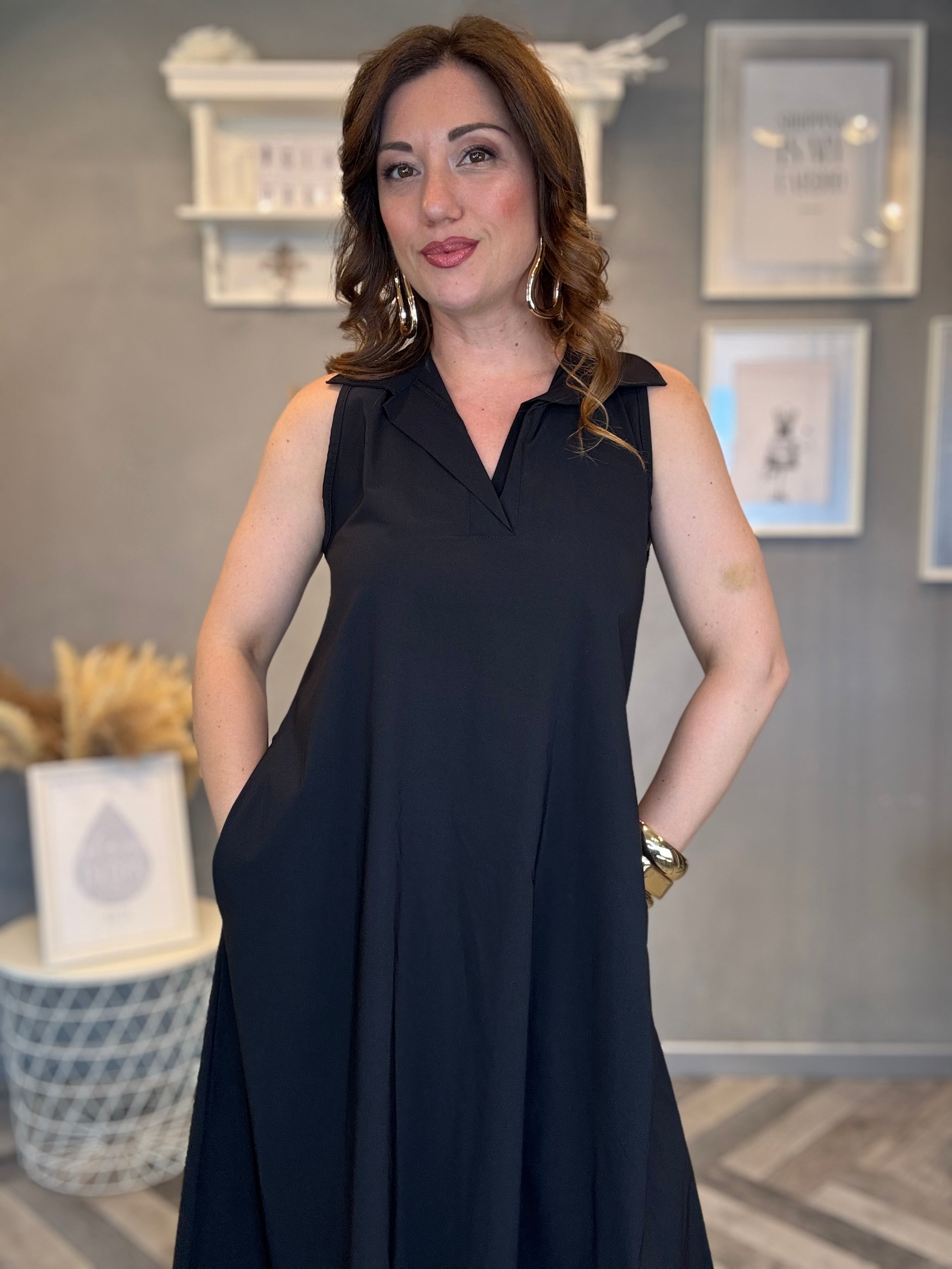 Abito Chemise noir