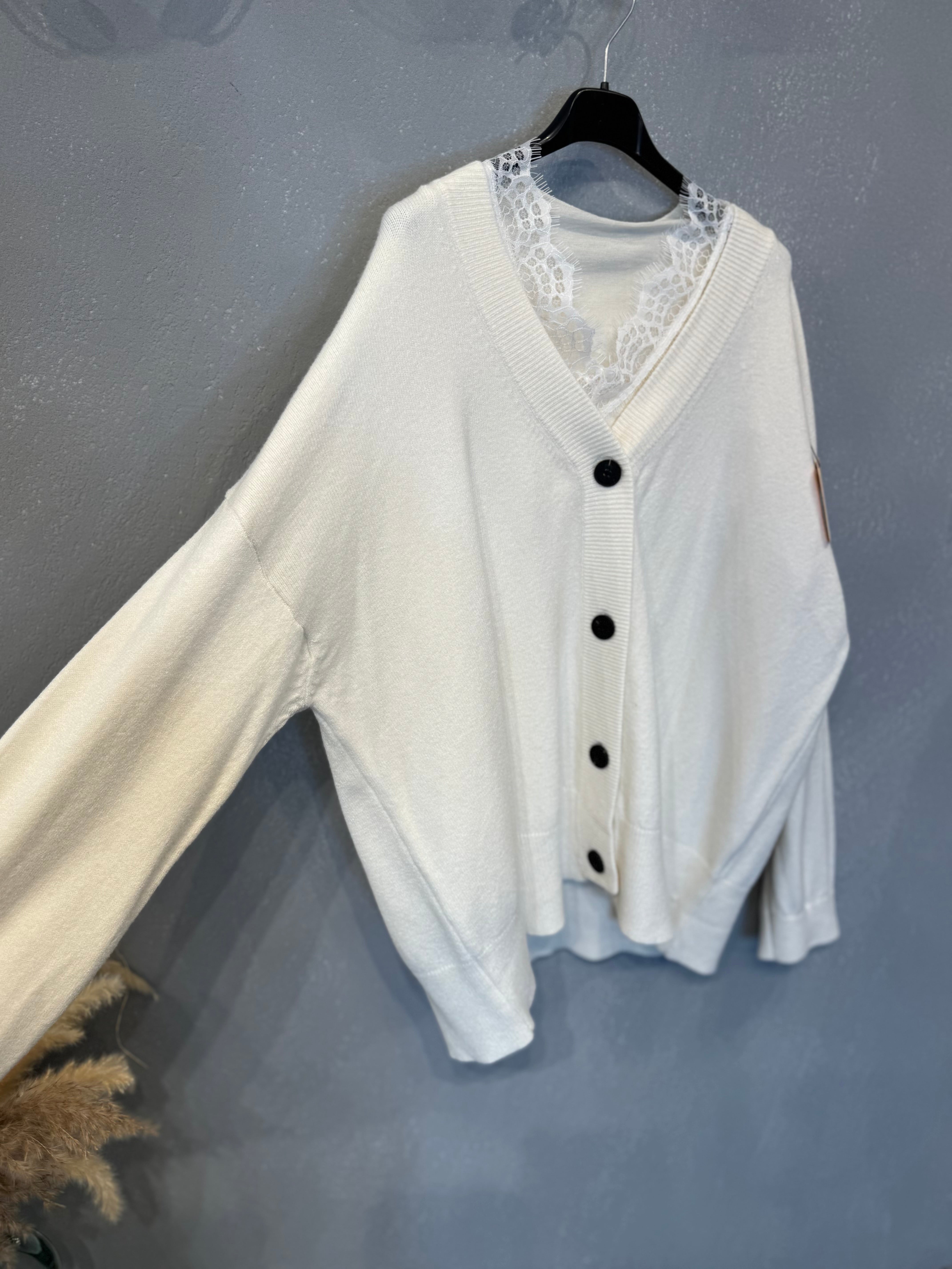 Cardigan lungo over