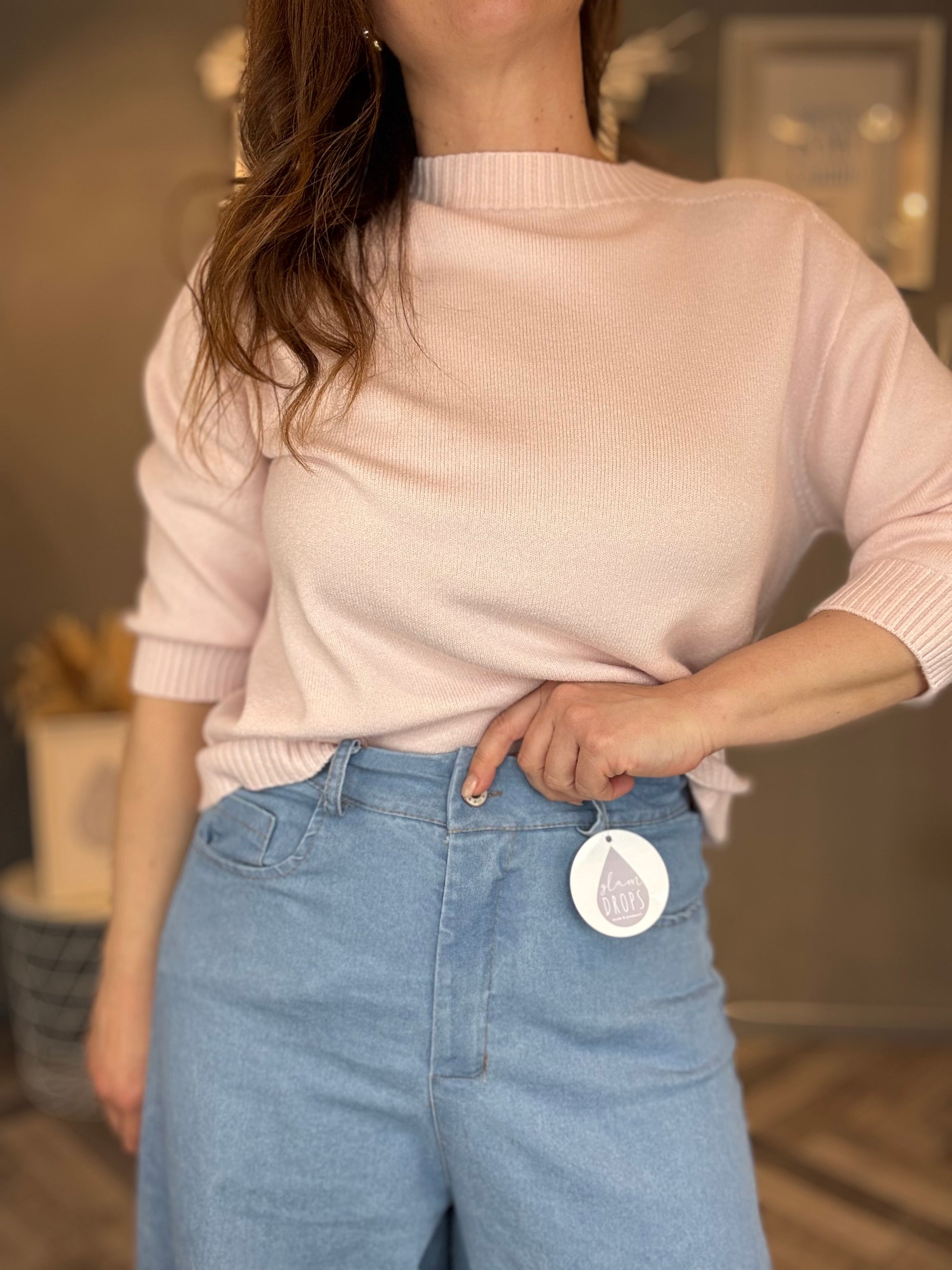 Jeans palazzo over