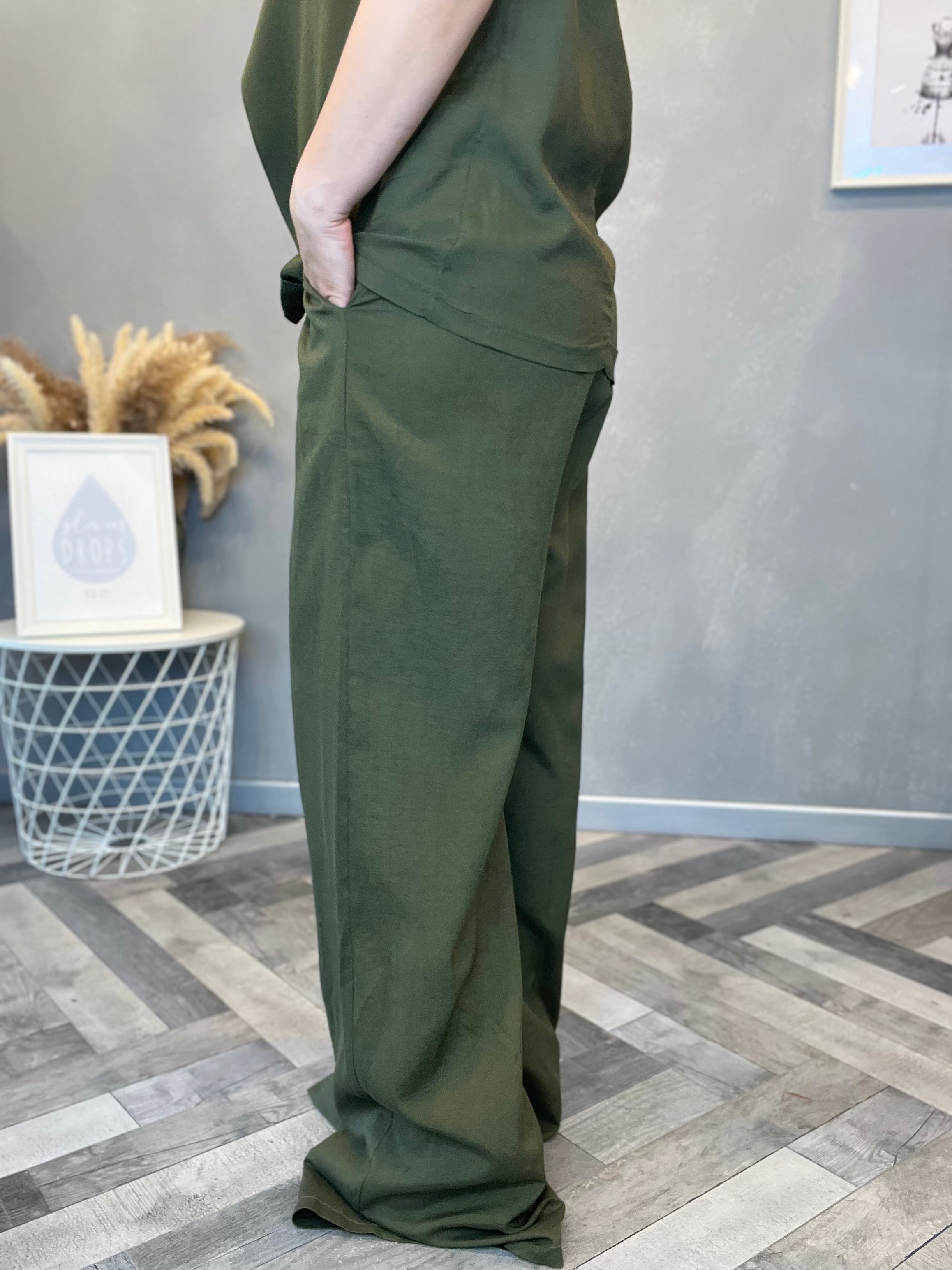 Set Icona verde militare