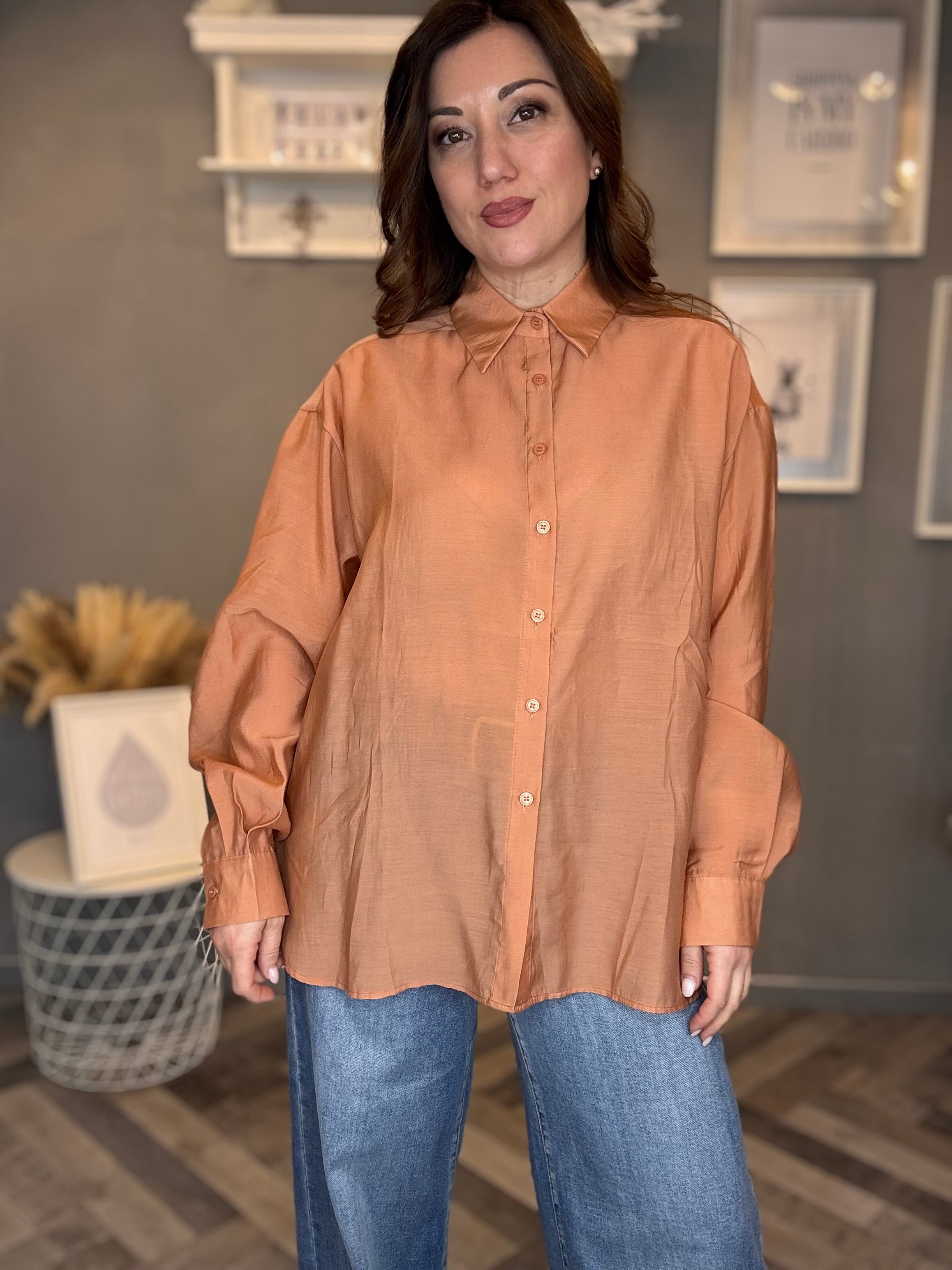 Camicia soft blush