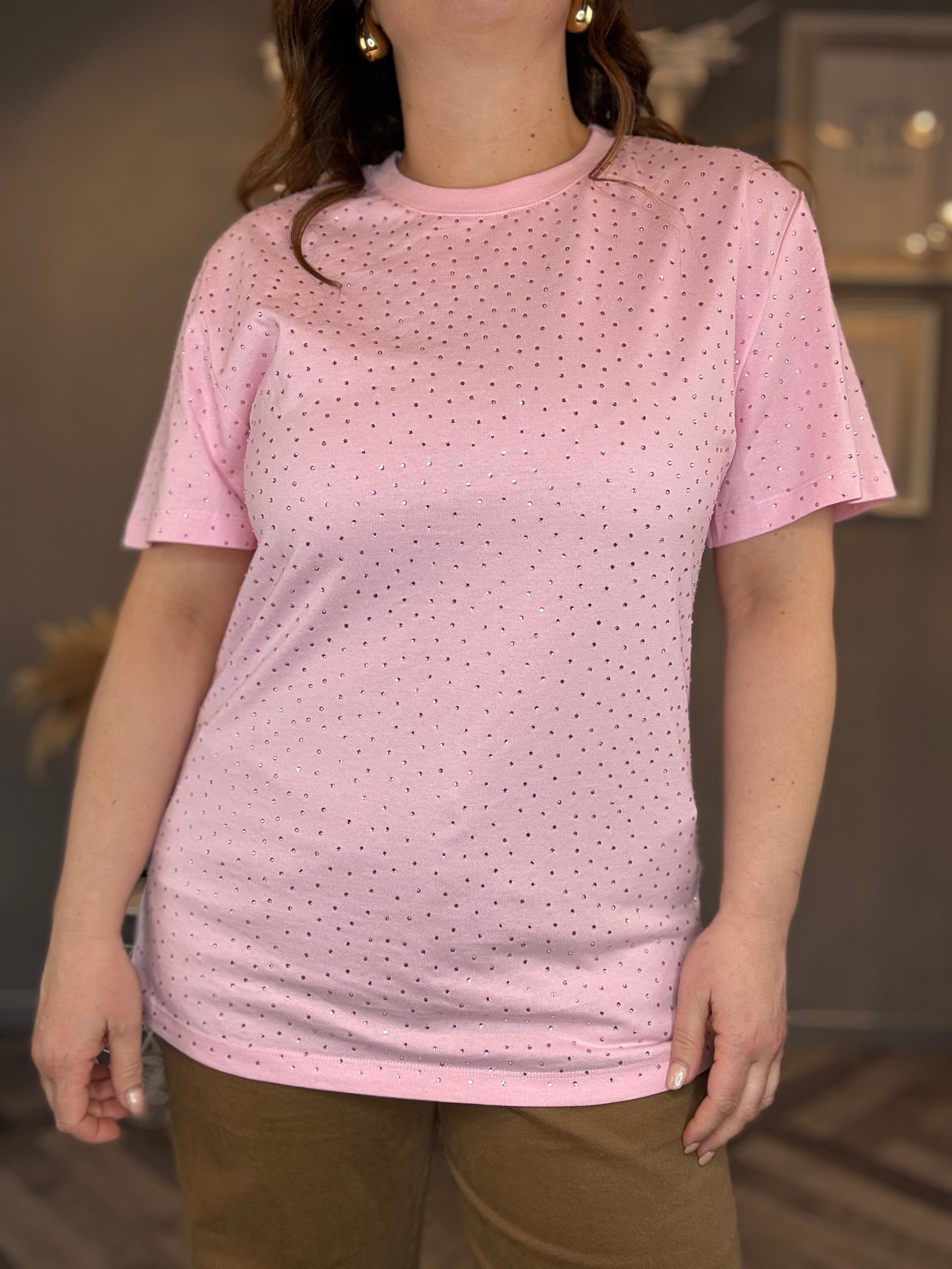 Lumina t-shirt strass