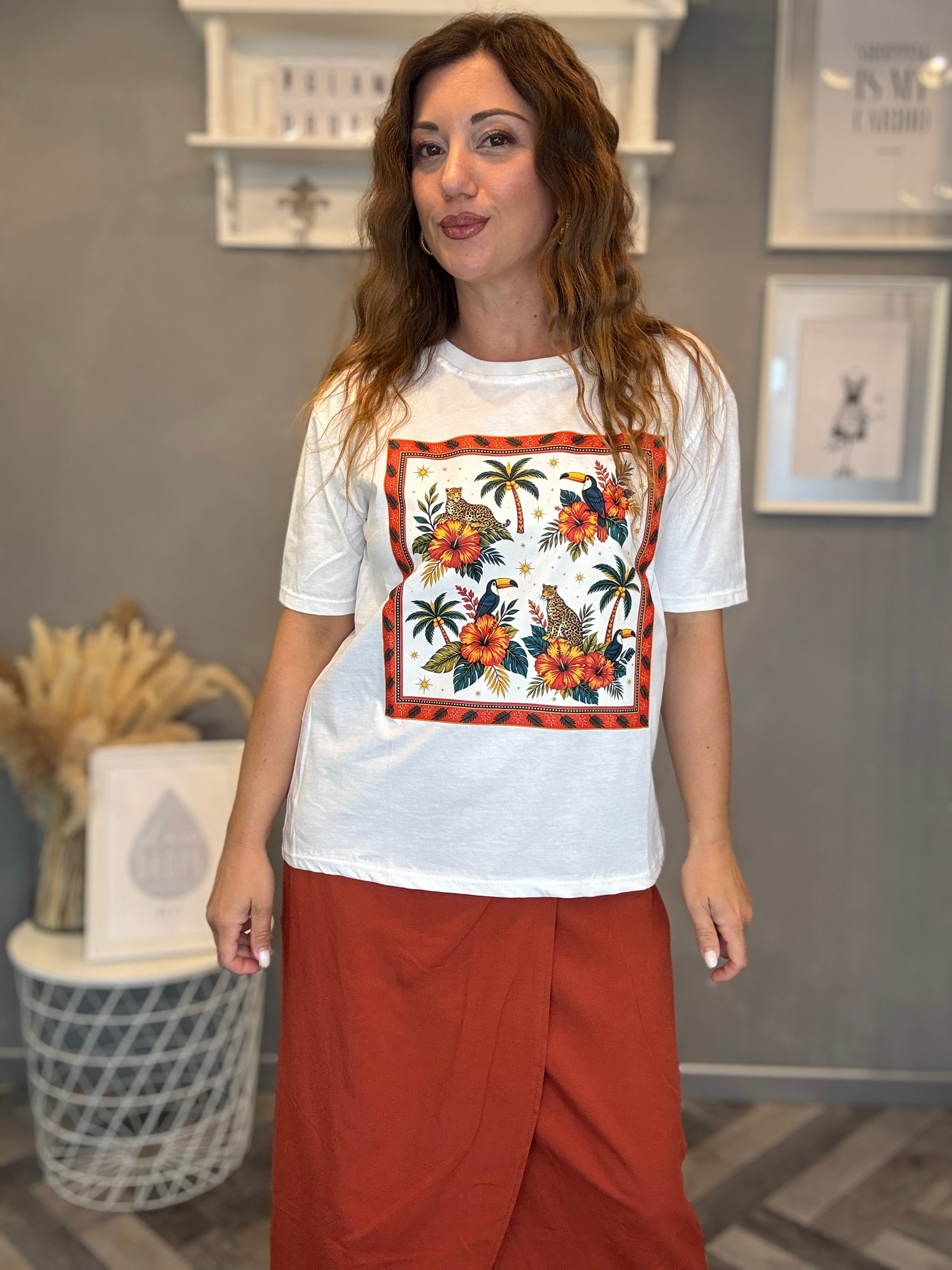 T-shirt Isla Bonita Tucano orange
