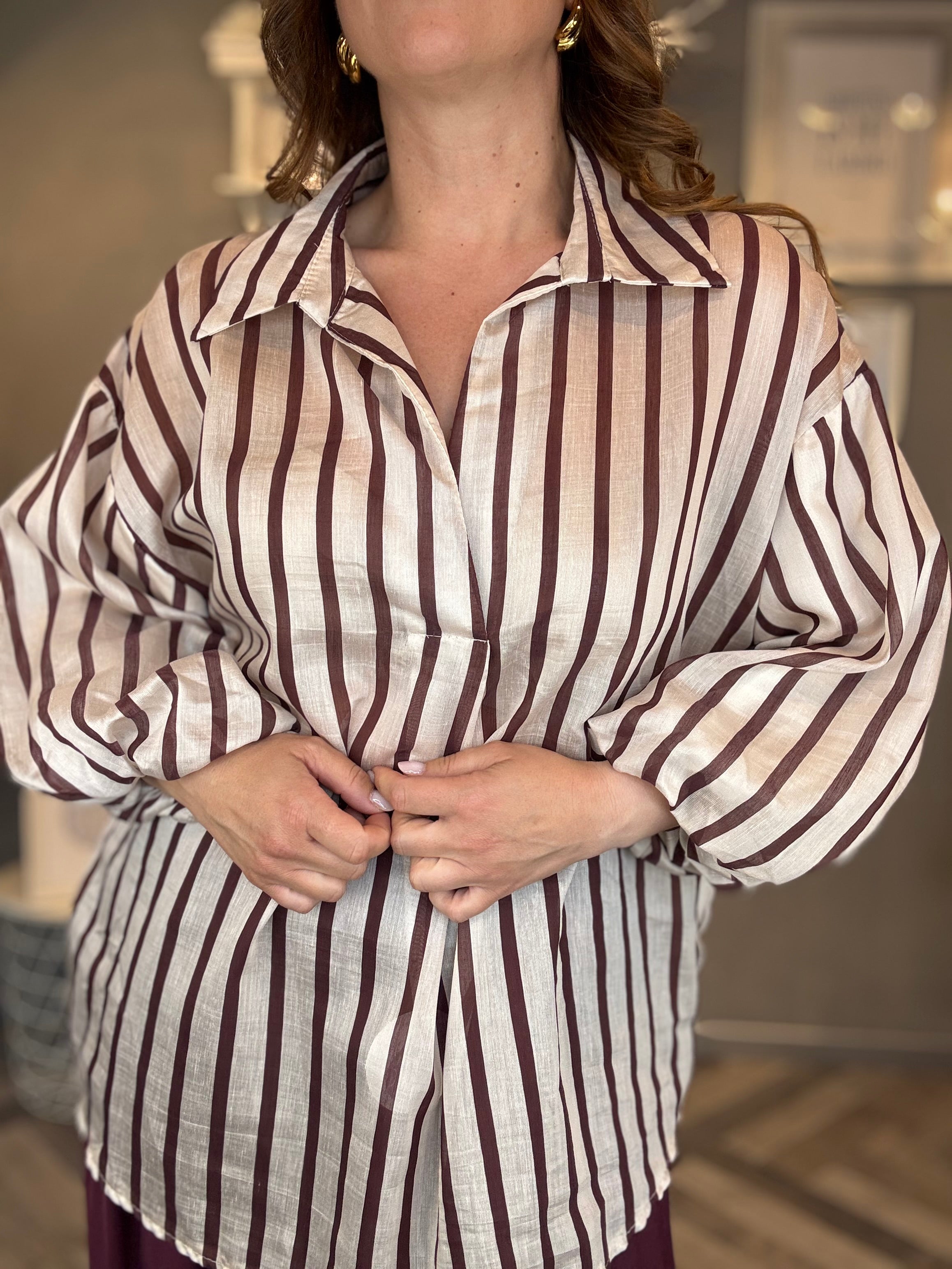 Blusa Riga Wine