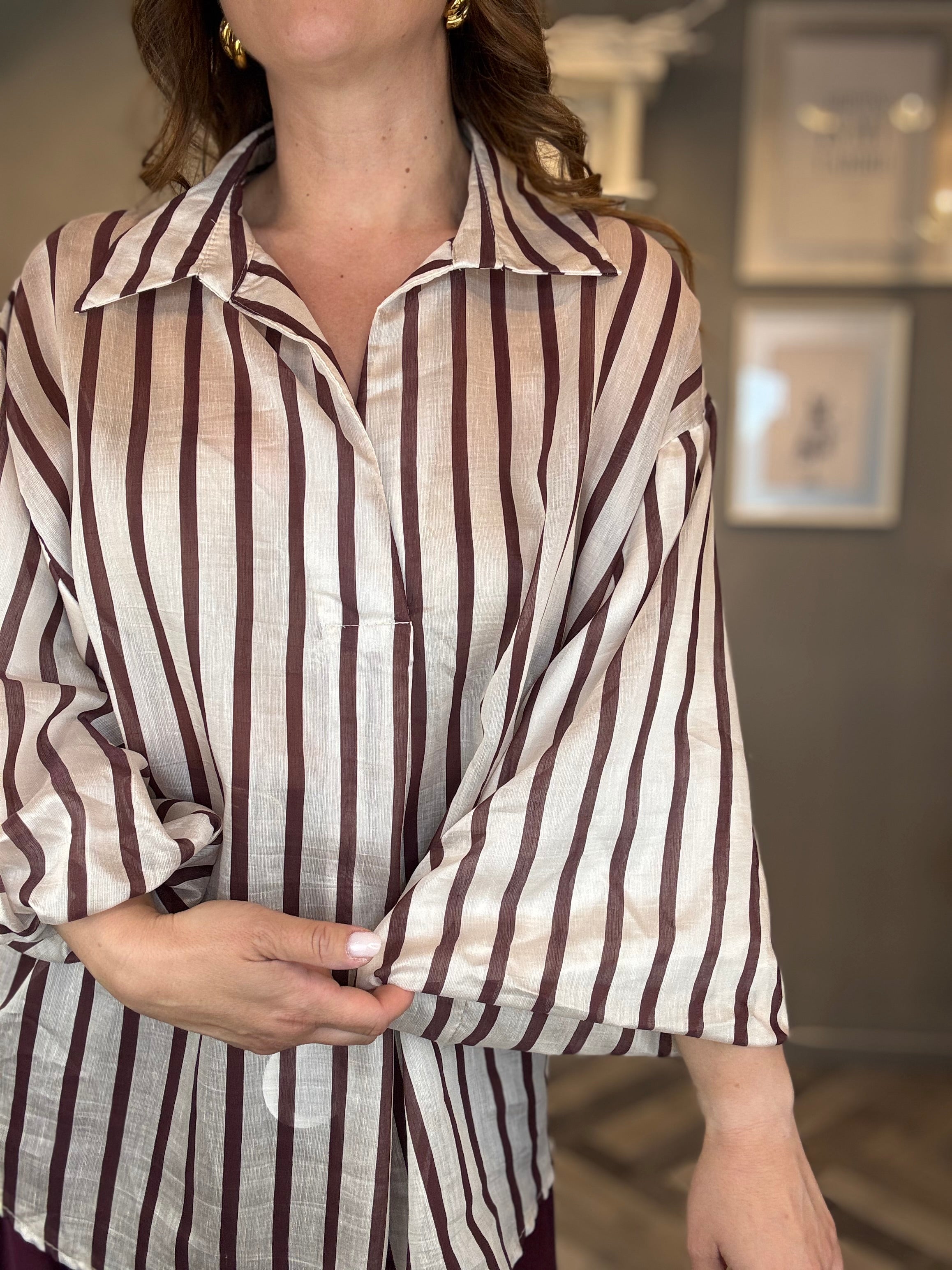 Blusa Riga Wine