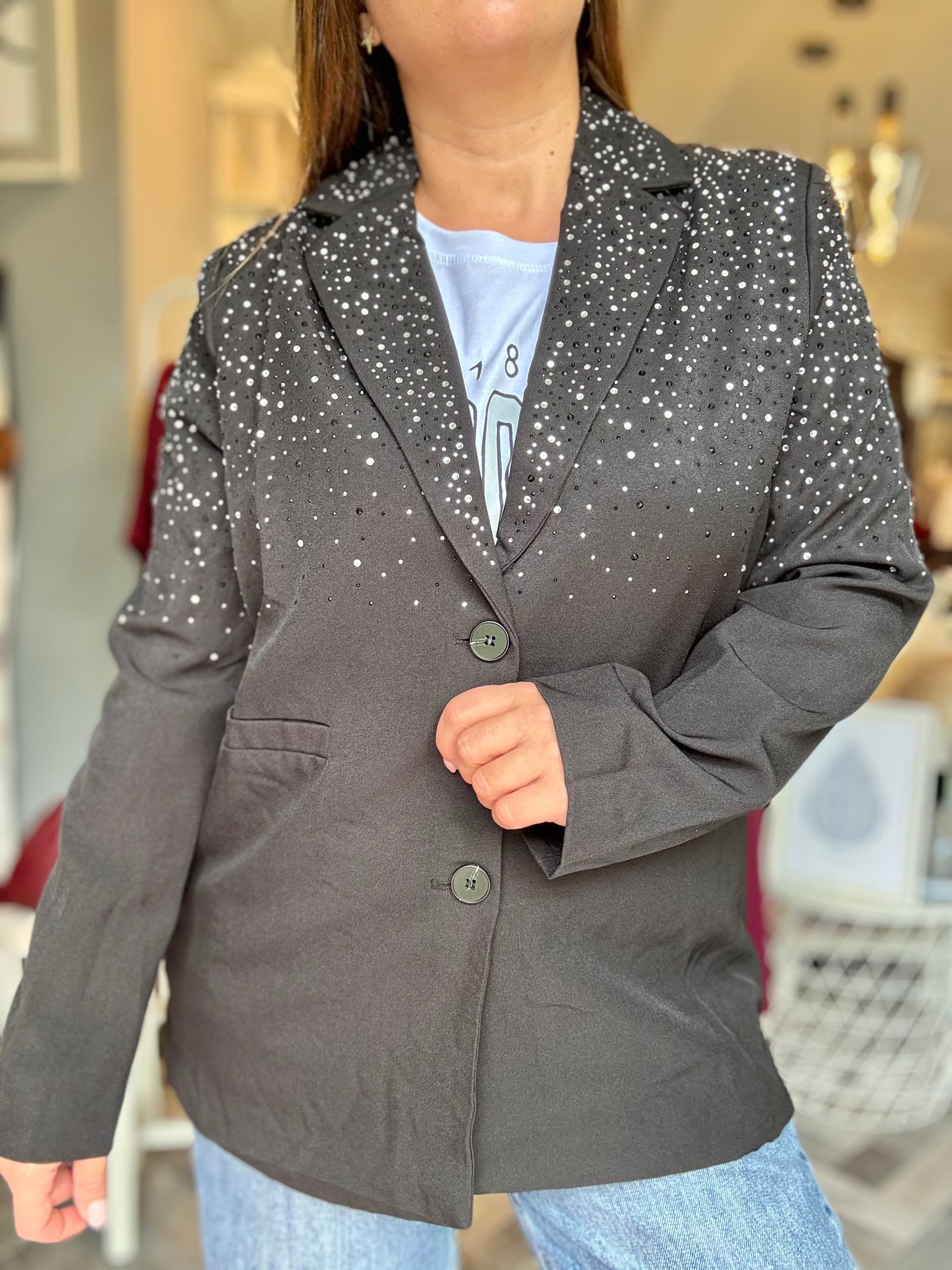Blazer black Diamonds