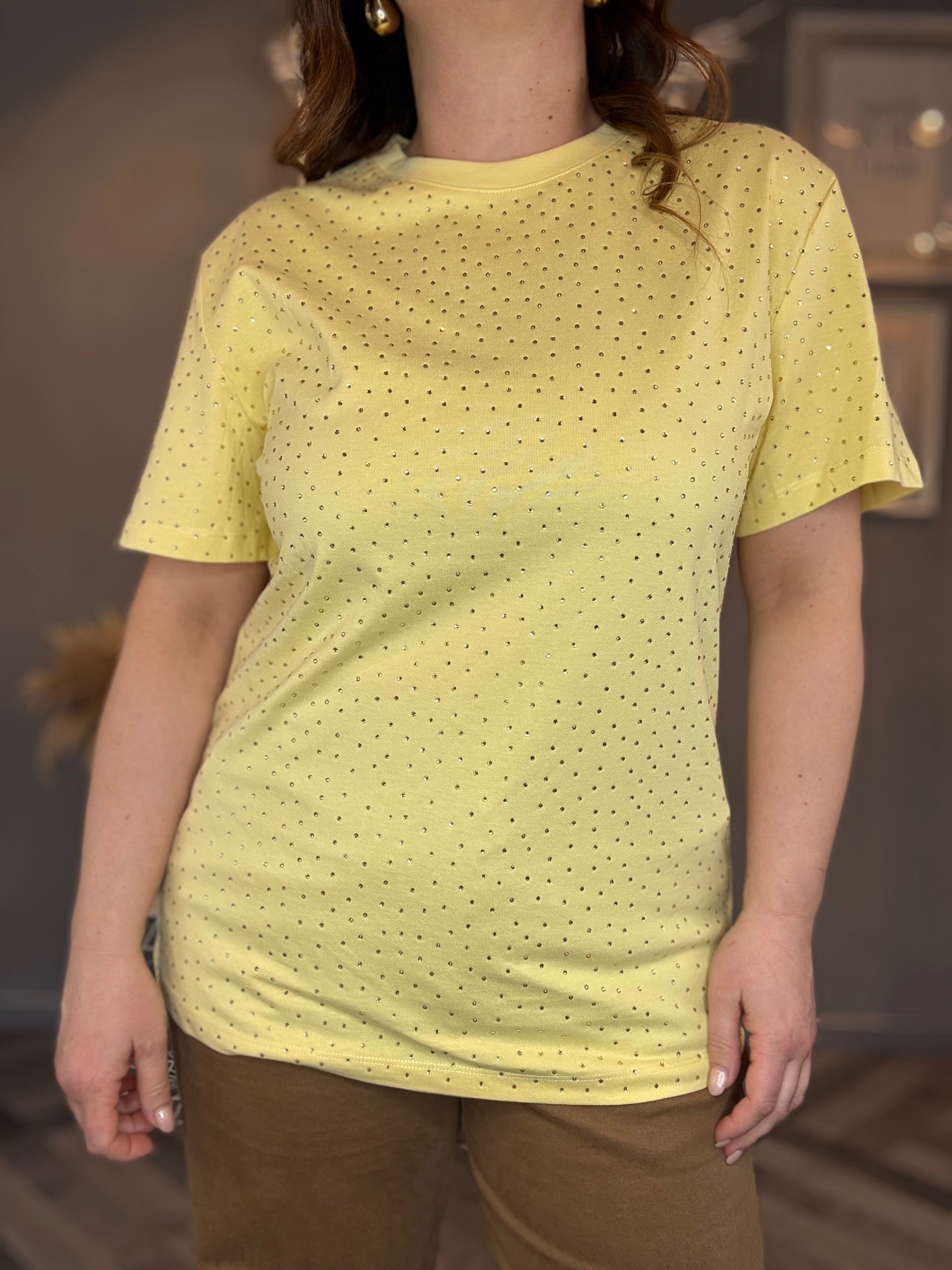 Lumina t-shirt strass