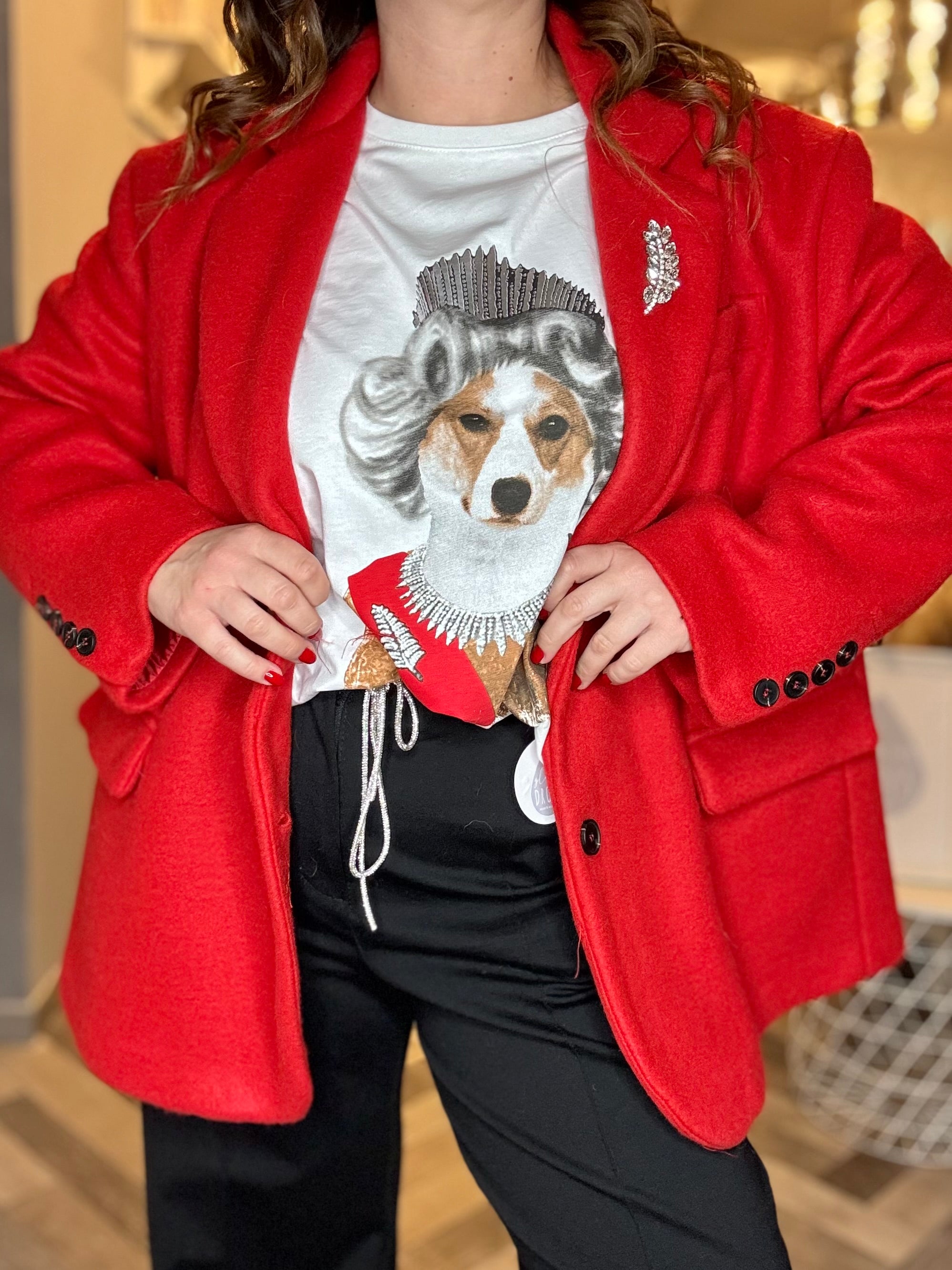 Lumina t-shirt over Just be a queen